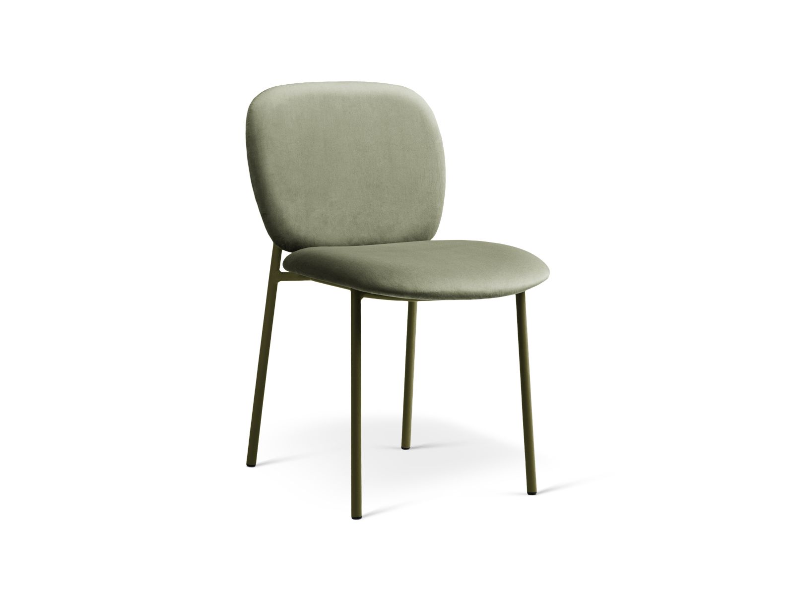 Velvet Chair, "Caroline", 1 Seat, 49x61x79