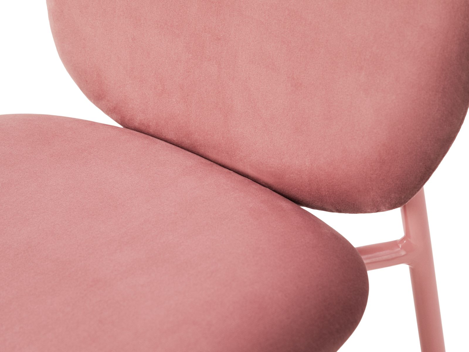 Velvet Chair, "Caroline", 1 Seat, 49x61x79