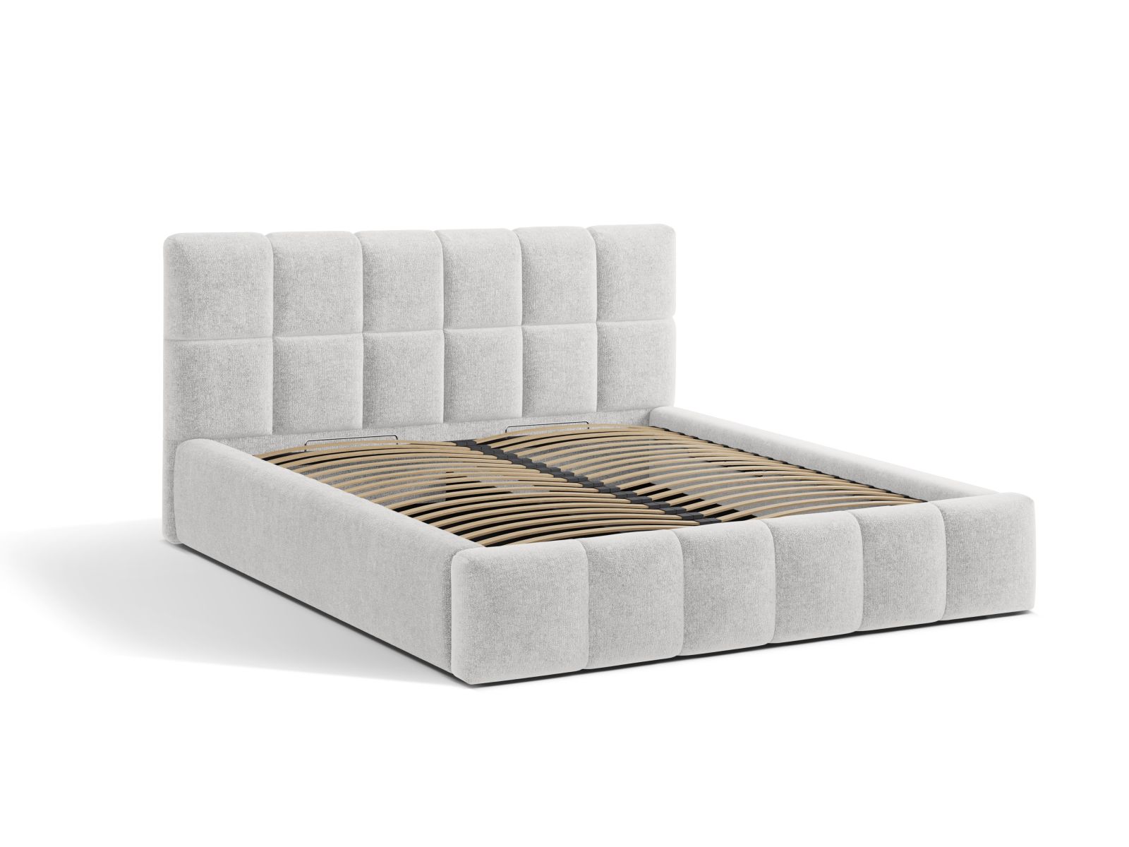Storage Bed With Headboard, "Bellis", 180x220x100