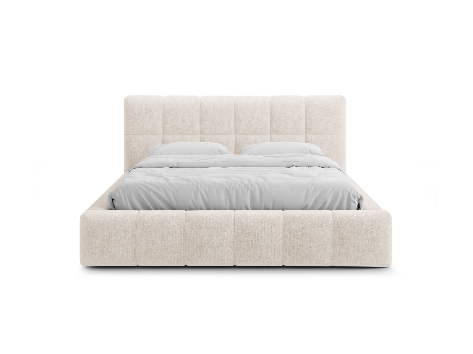 Storage Bed With Headboard, "Bellis", 200x220x100