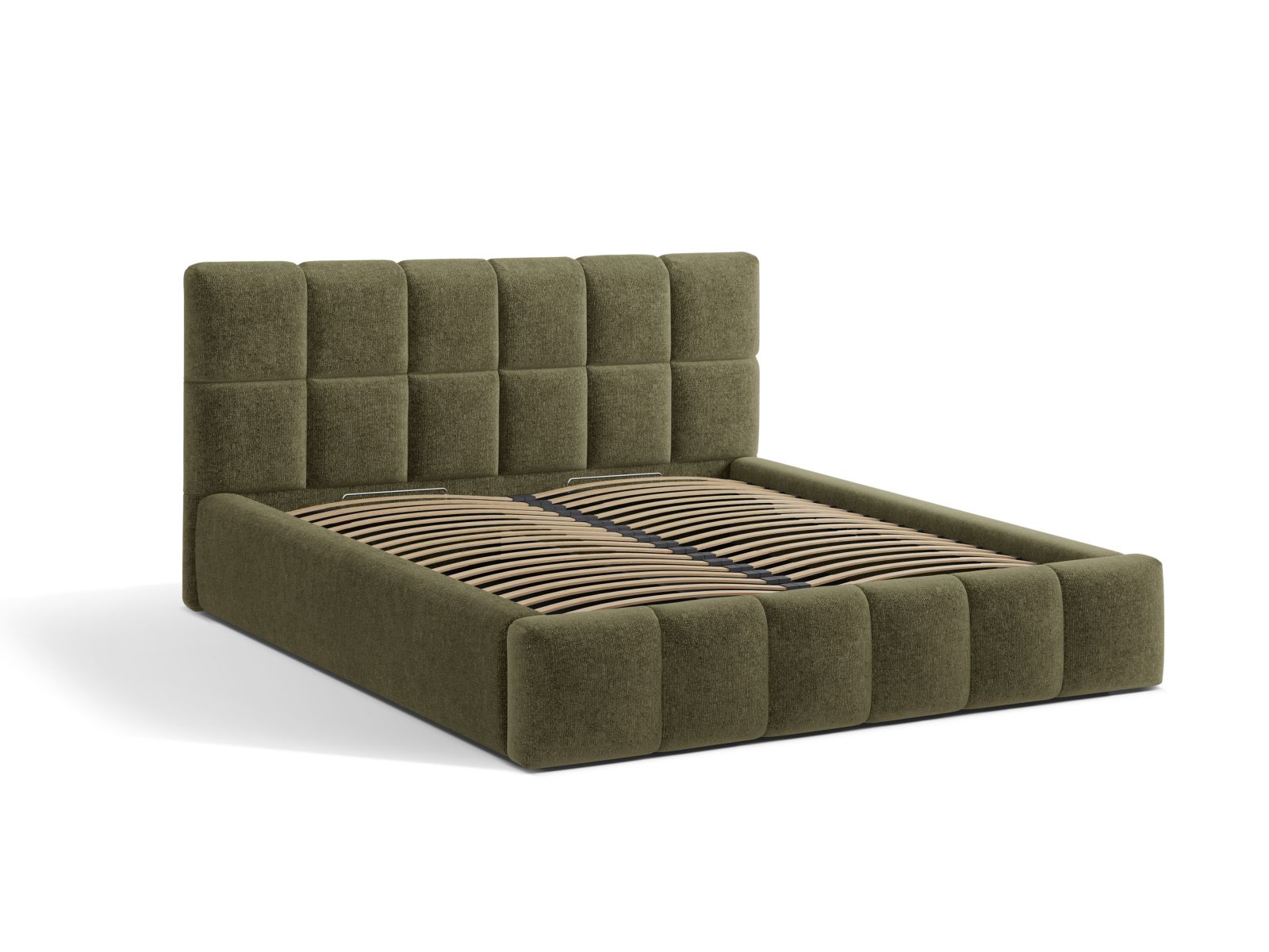 Storage Bed With Headboard, "Bellis", 200x220x100