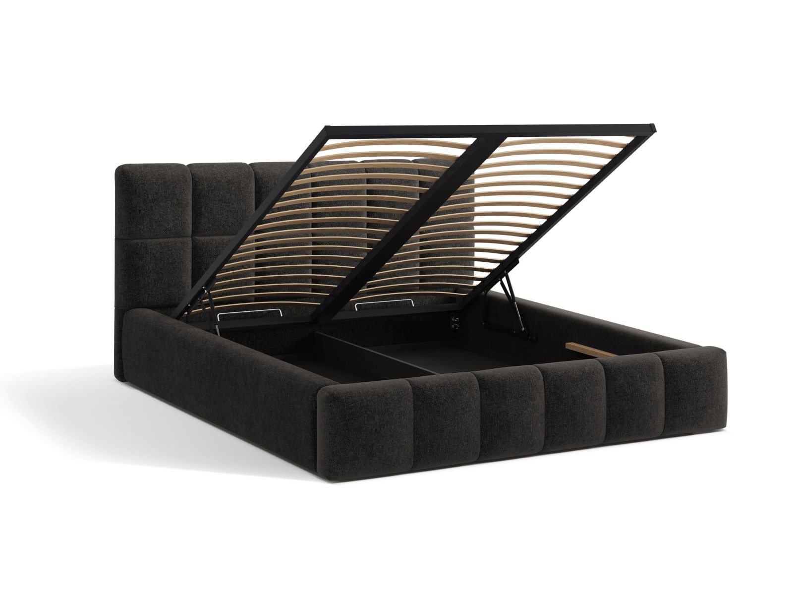 Storage Bed With Headboard, "Bellis", 200x220x100