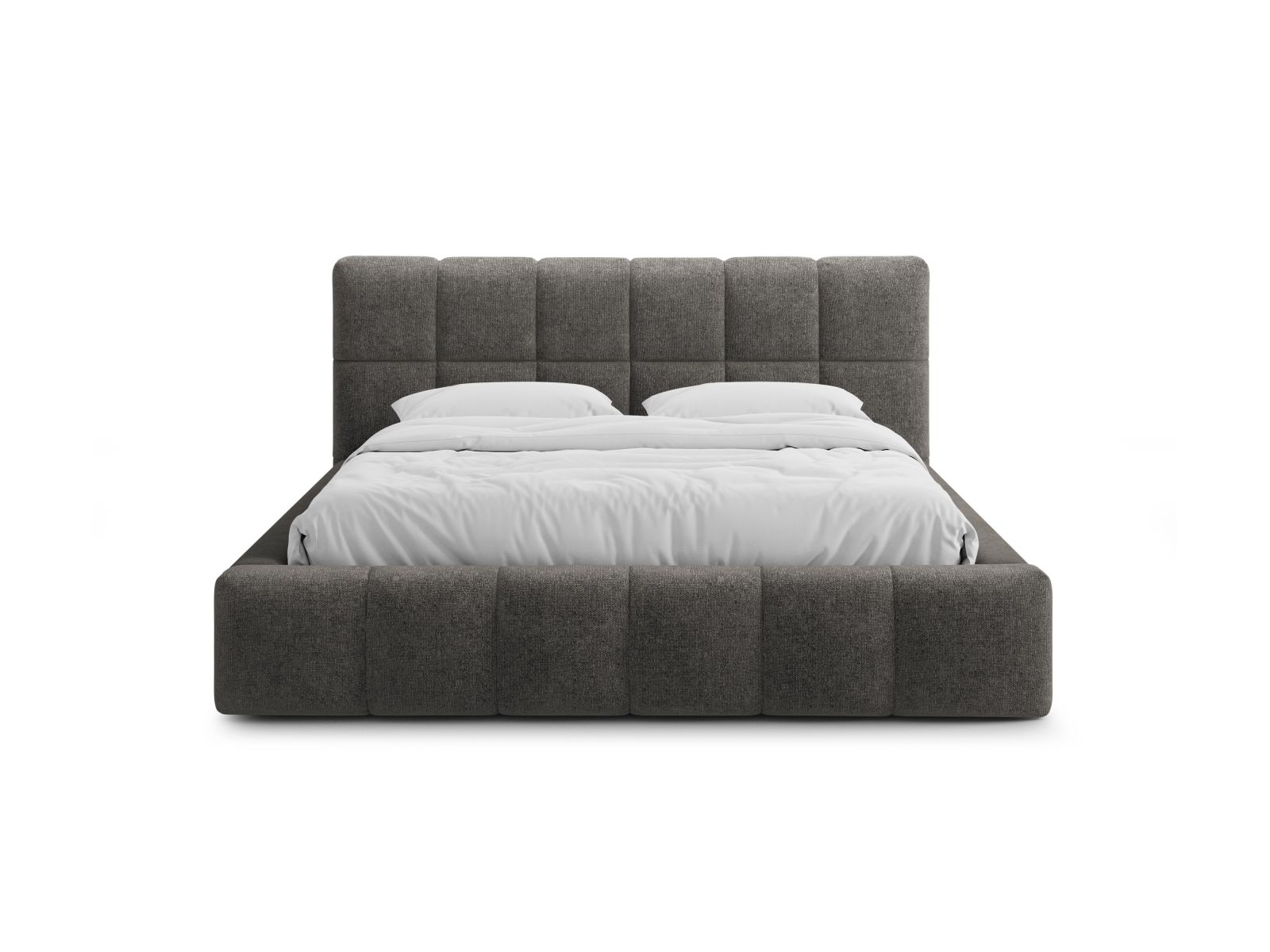 Storage Bed With Headboard, "Bellis", 220x220x100