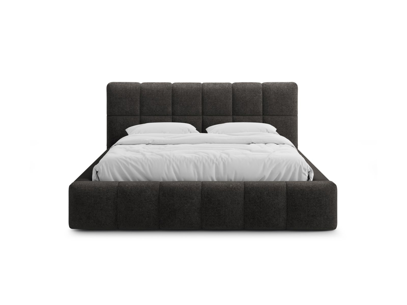 Storage Bed With Headboard, "Bellis", 220x220x100