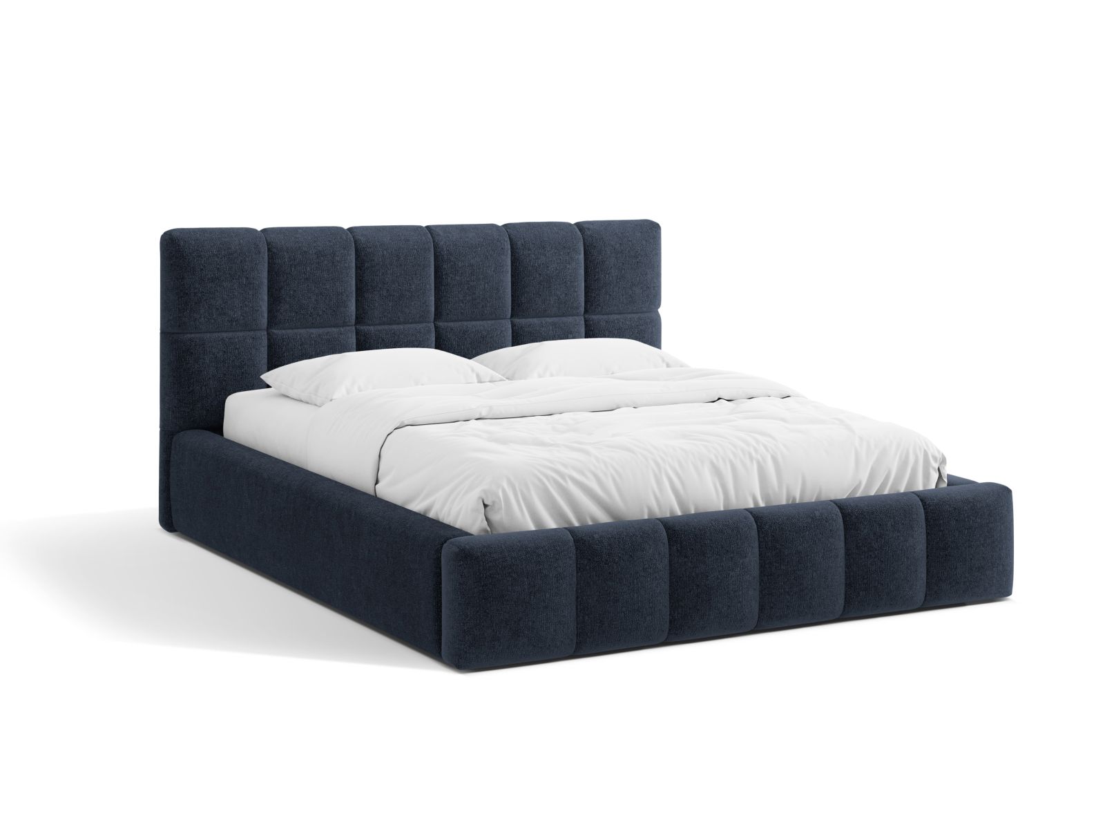 Storage Bed With Headboard, "Bellis", 160x220x100