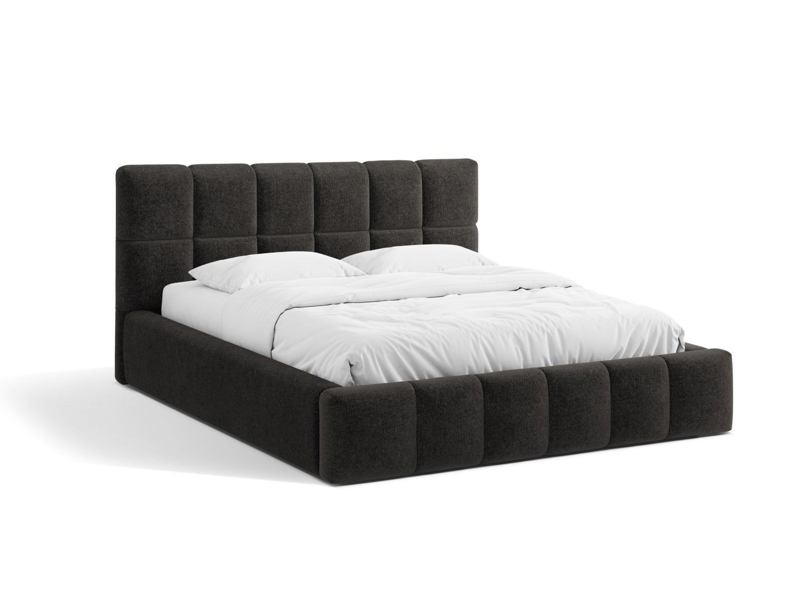Storage Bed With Headboard, "Bellis", 160x220x100