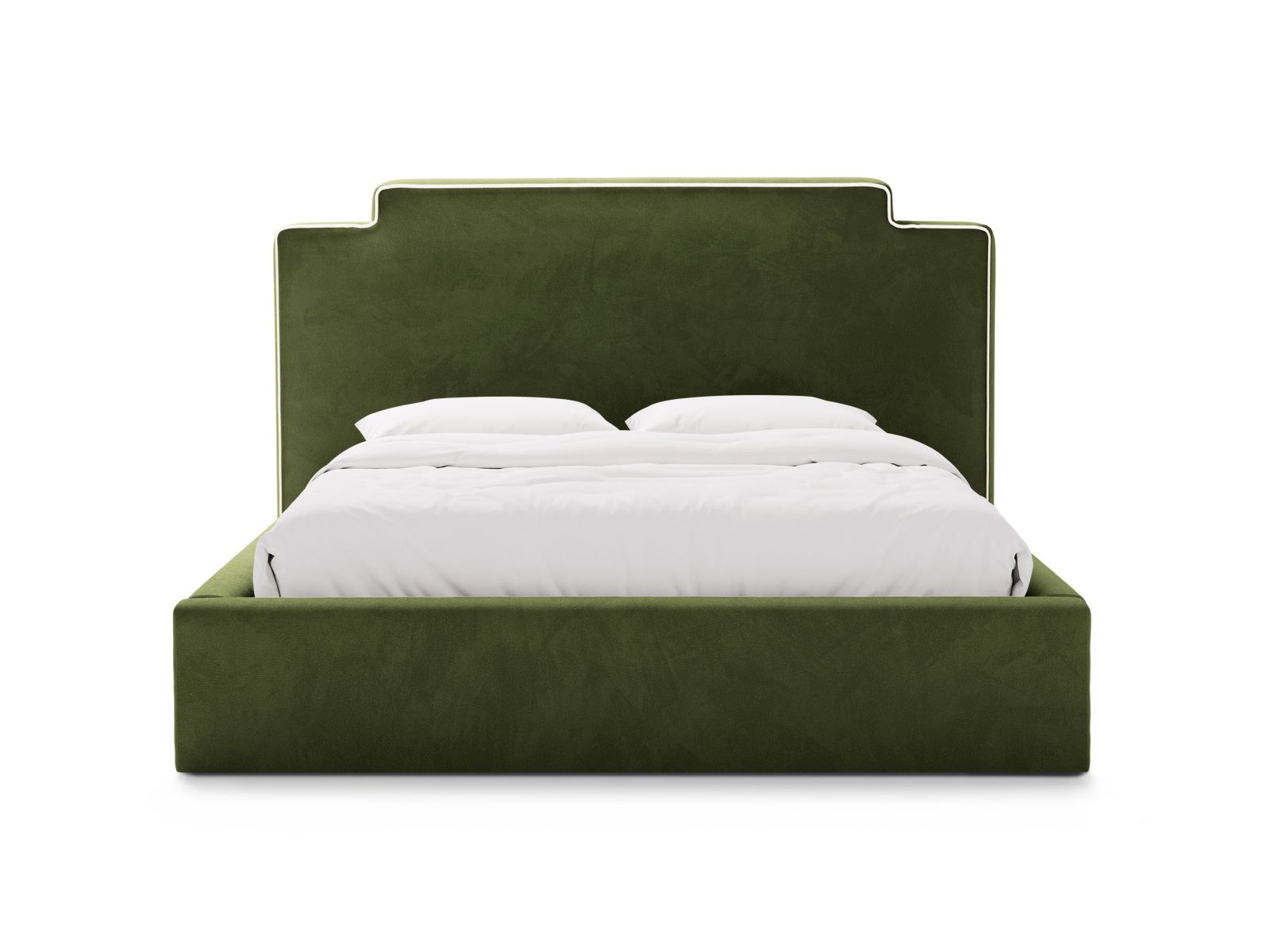 Velvet Storage Bed With Headboard, "Princess", 200x222x122