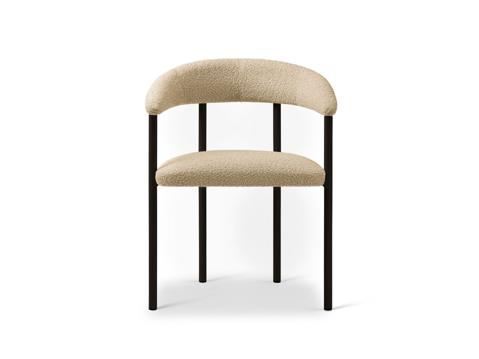 Boucle Chair, "Lea", 1 Seat, 56.5x53.5x74
