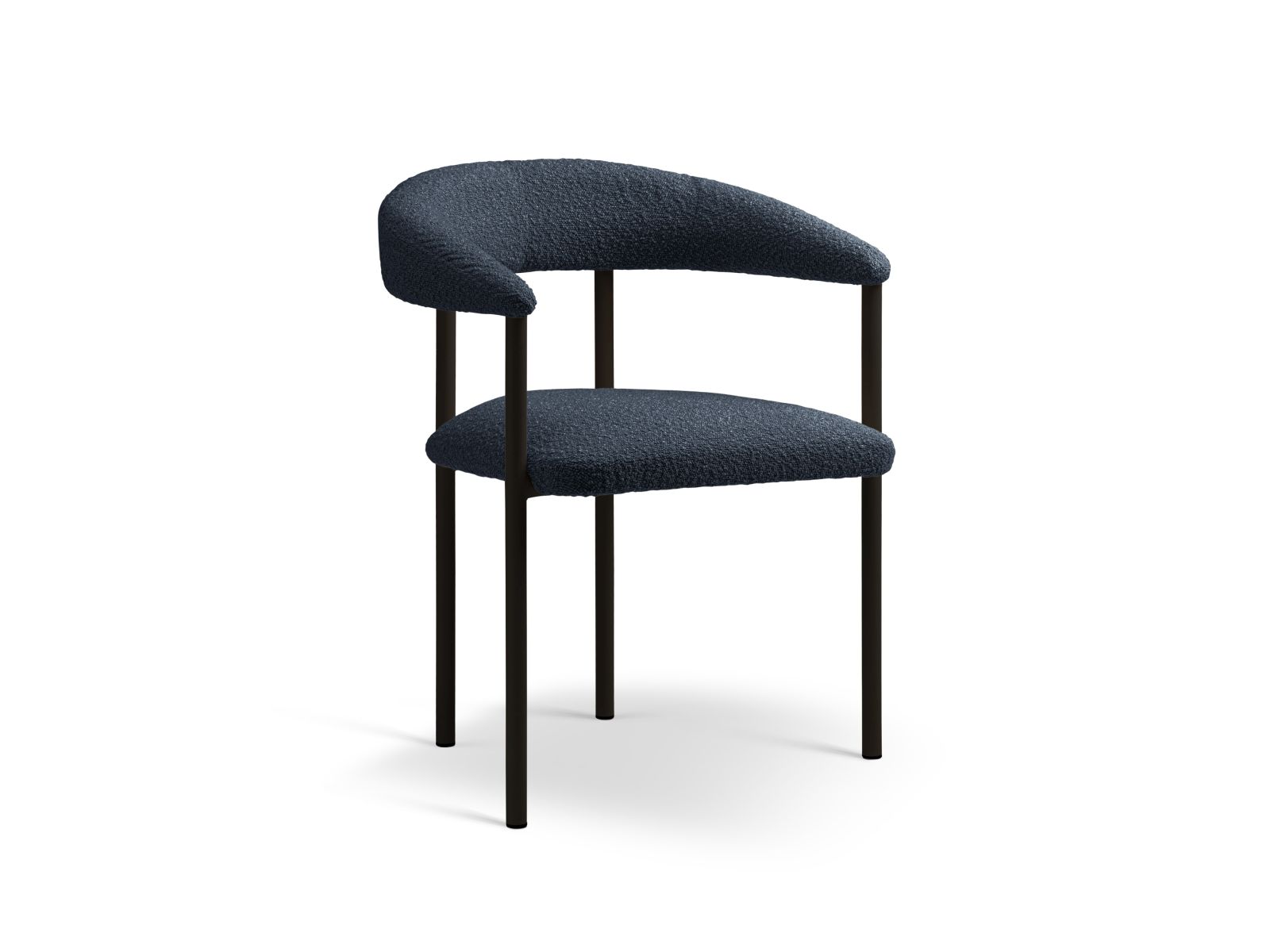 Boucle Chair, "Lea", 1 Seat, 56.5x53.5x74