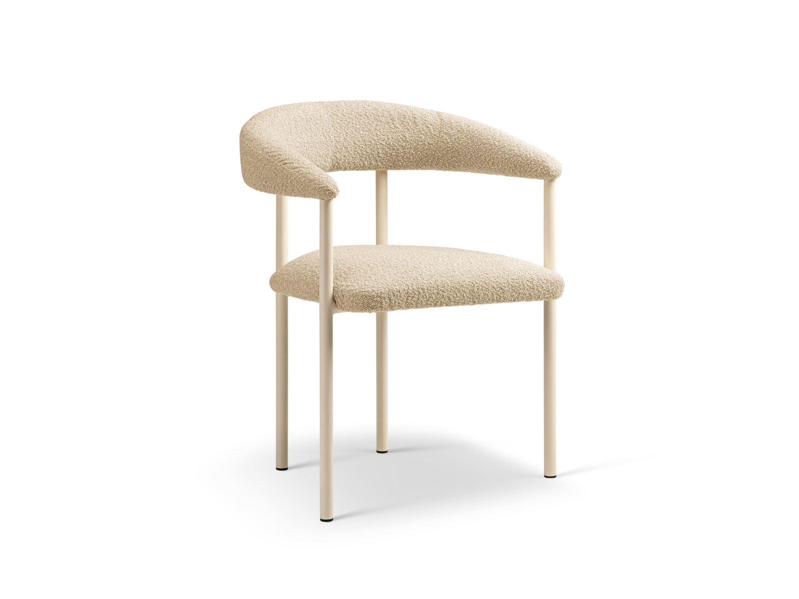Boucle Chair, "Lea", 1 Seat, 56.5x53.5x74