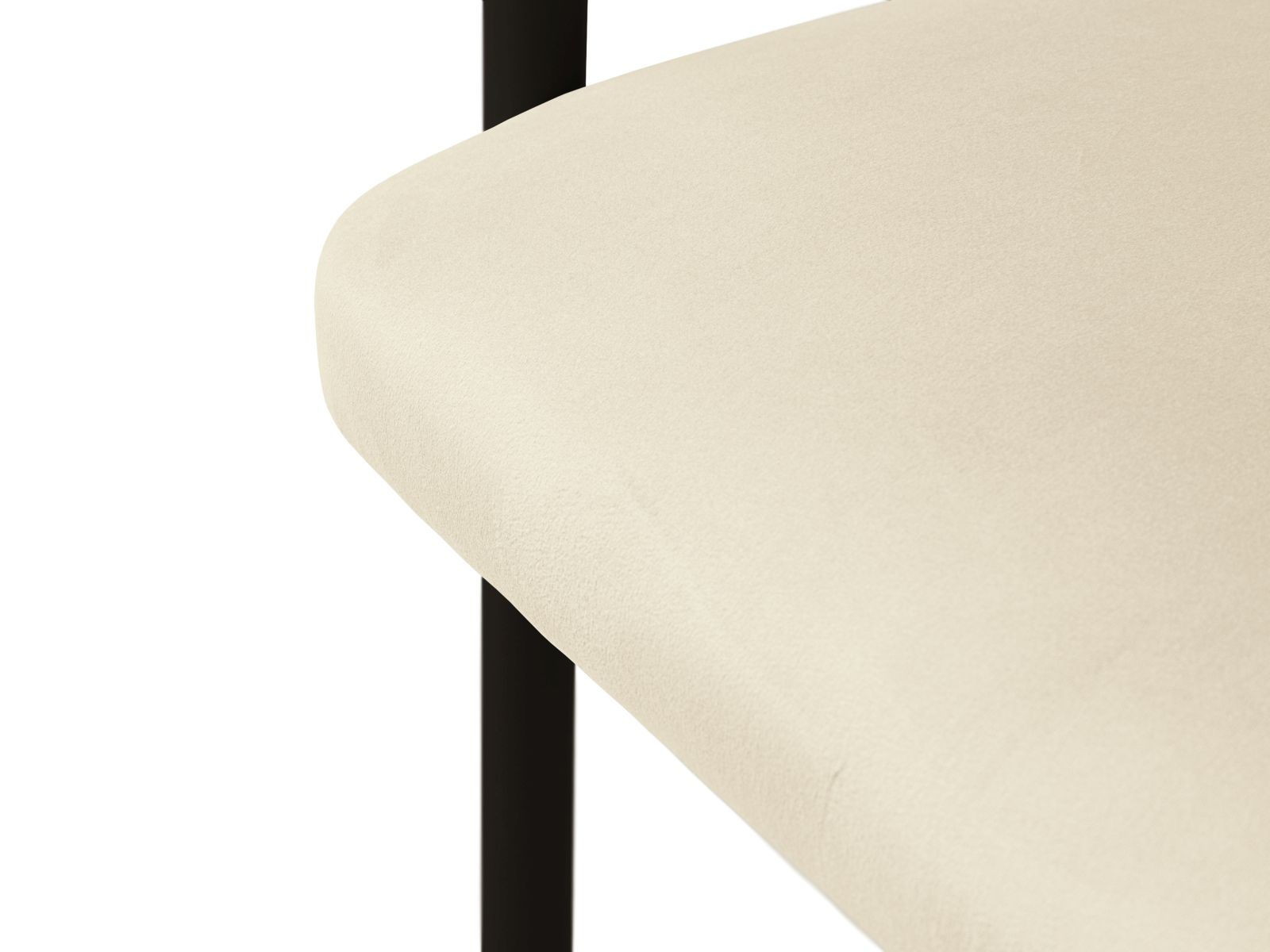 Velvet Chair, "Lea", 1 Seat, 56.5x53.5x74