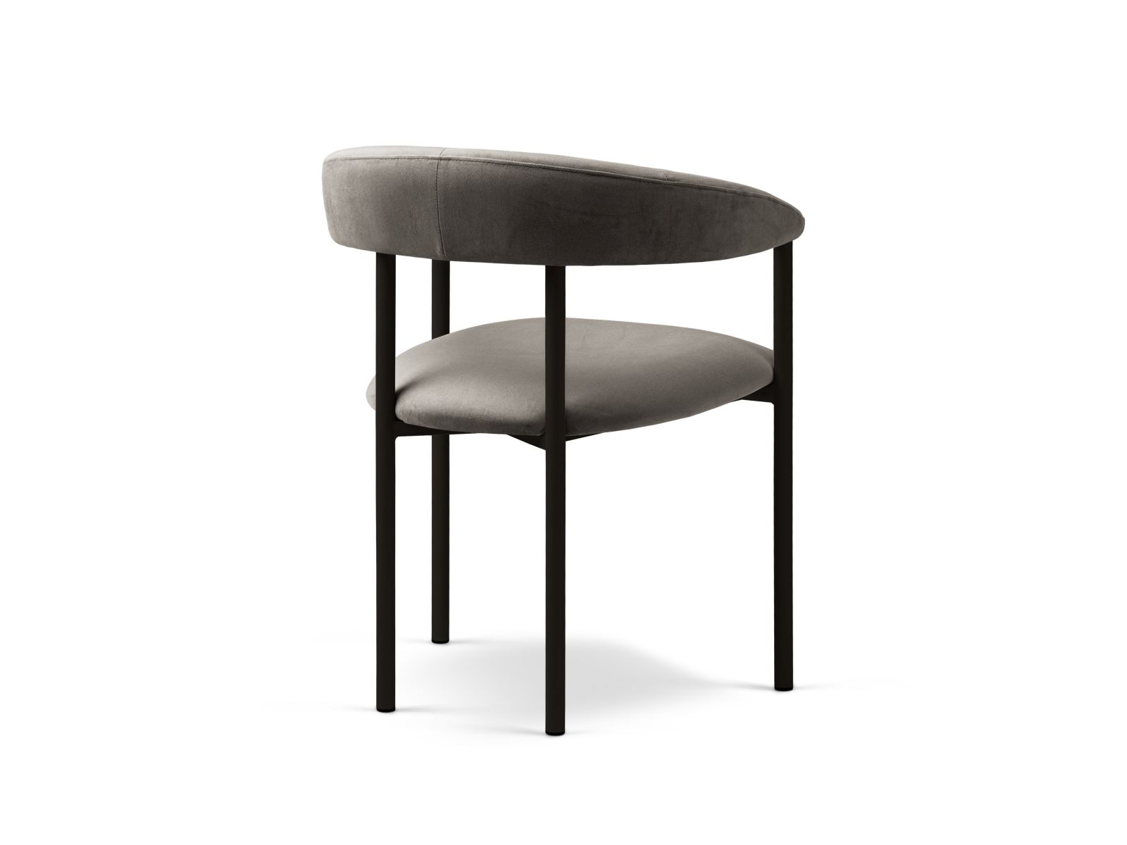 Velvet Chair, "Lea", 1 Seat, 56.5x53.5x74