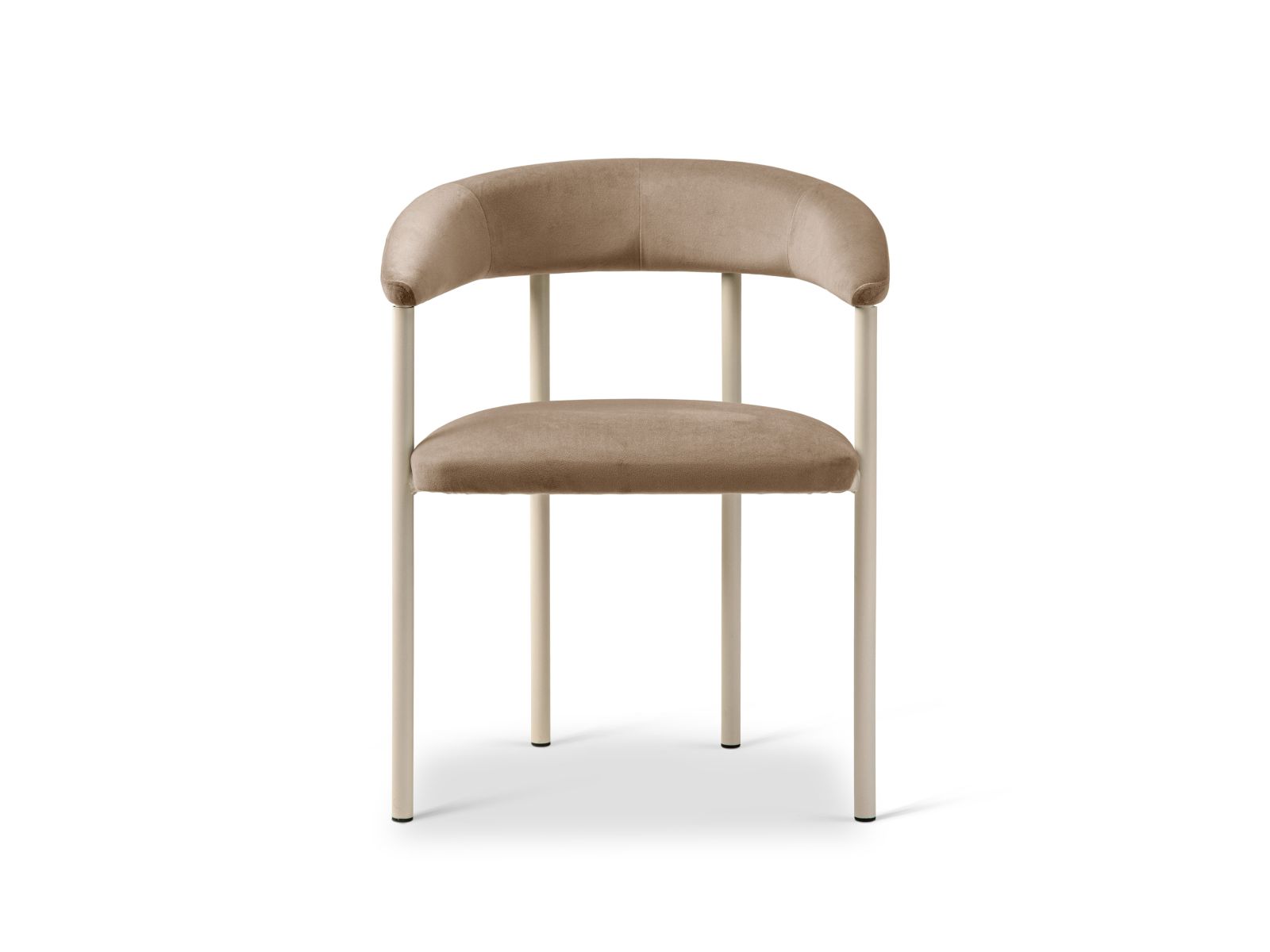 Velvet Chair, "Lea", 1 Seat, 56.5x53.5x74