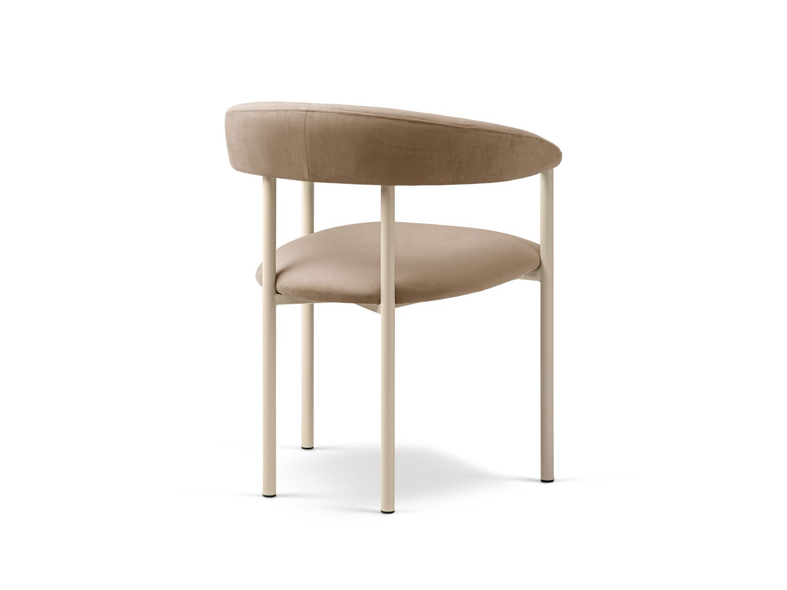 Velvet Chair, "Lea", 1 Seat, 56.5x53.5x74