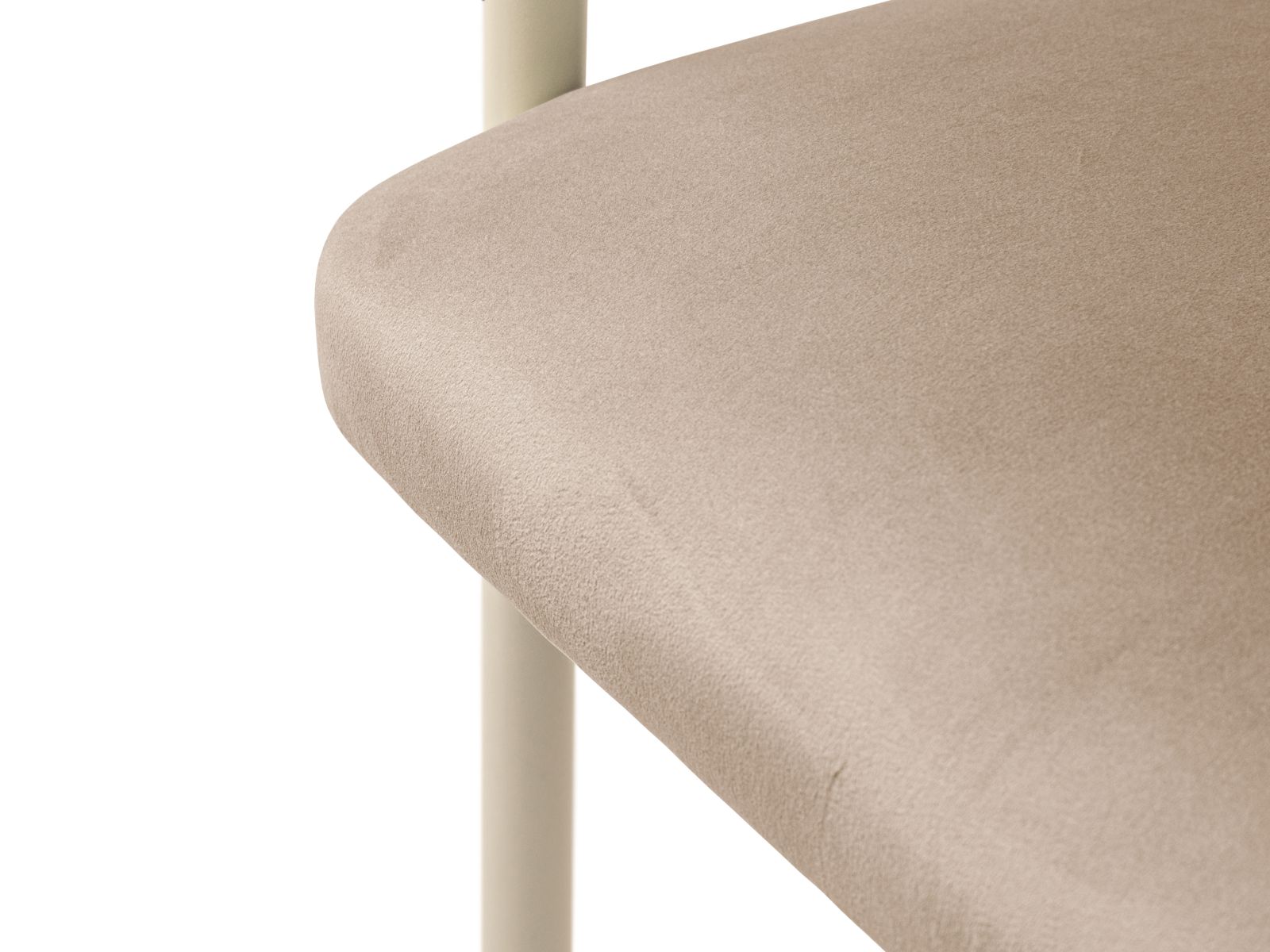 Velvet Chair, "Lea", 1 Seat, 56.5x53.5x74