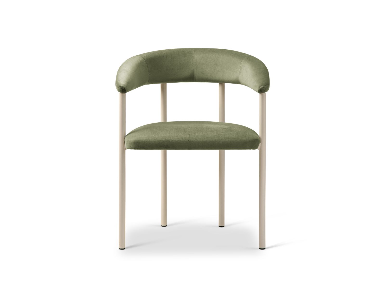 Velvet Chair, "Lea", 1 Seat, 56.5x53.5x74