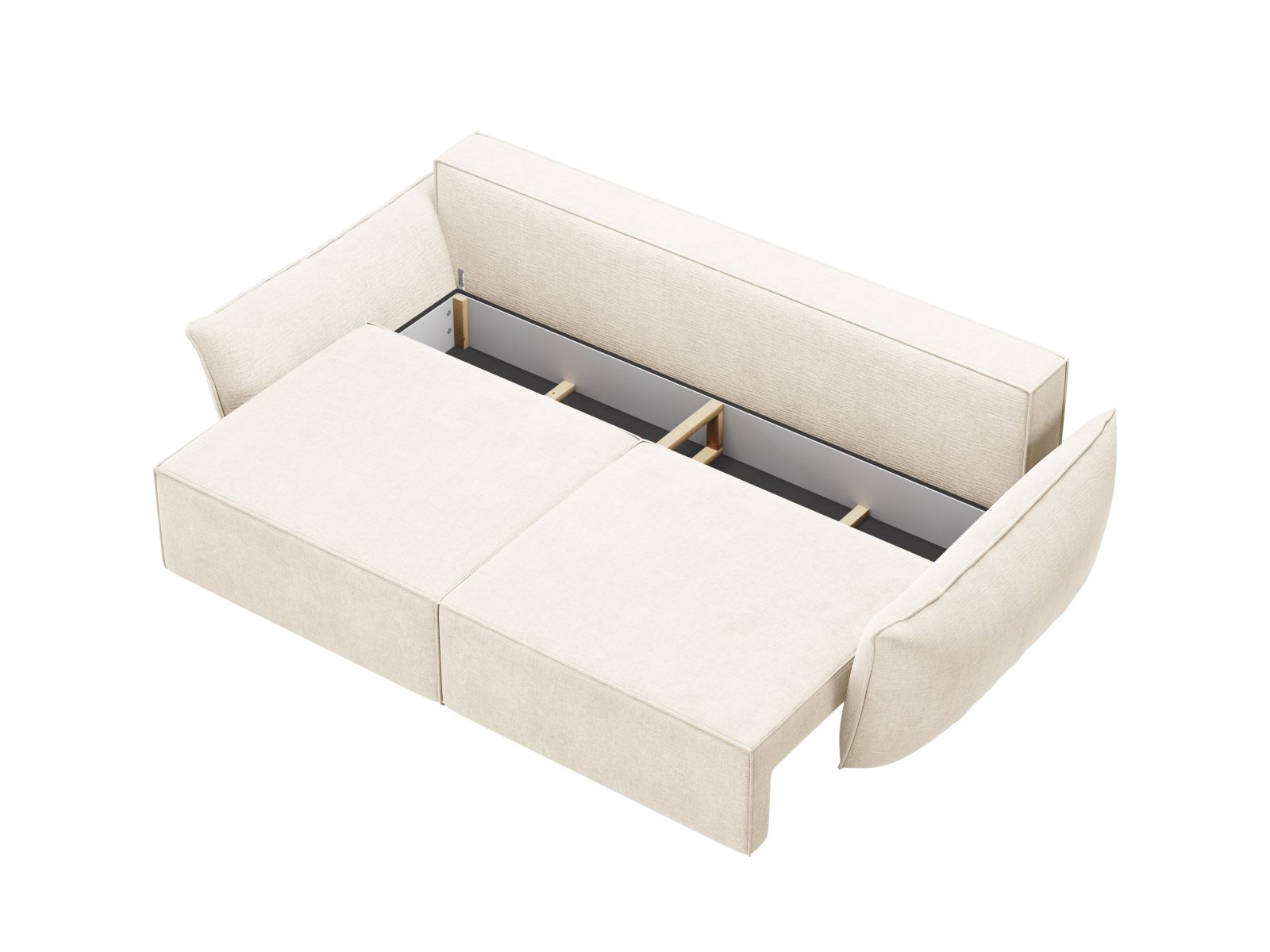 Sofa With Bed Function And Box, "Kaelle", 3 Seats, 244x97x91