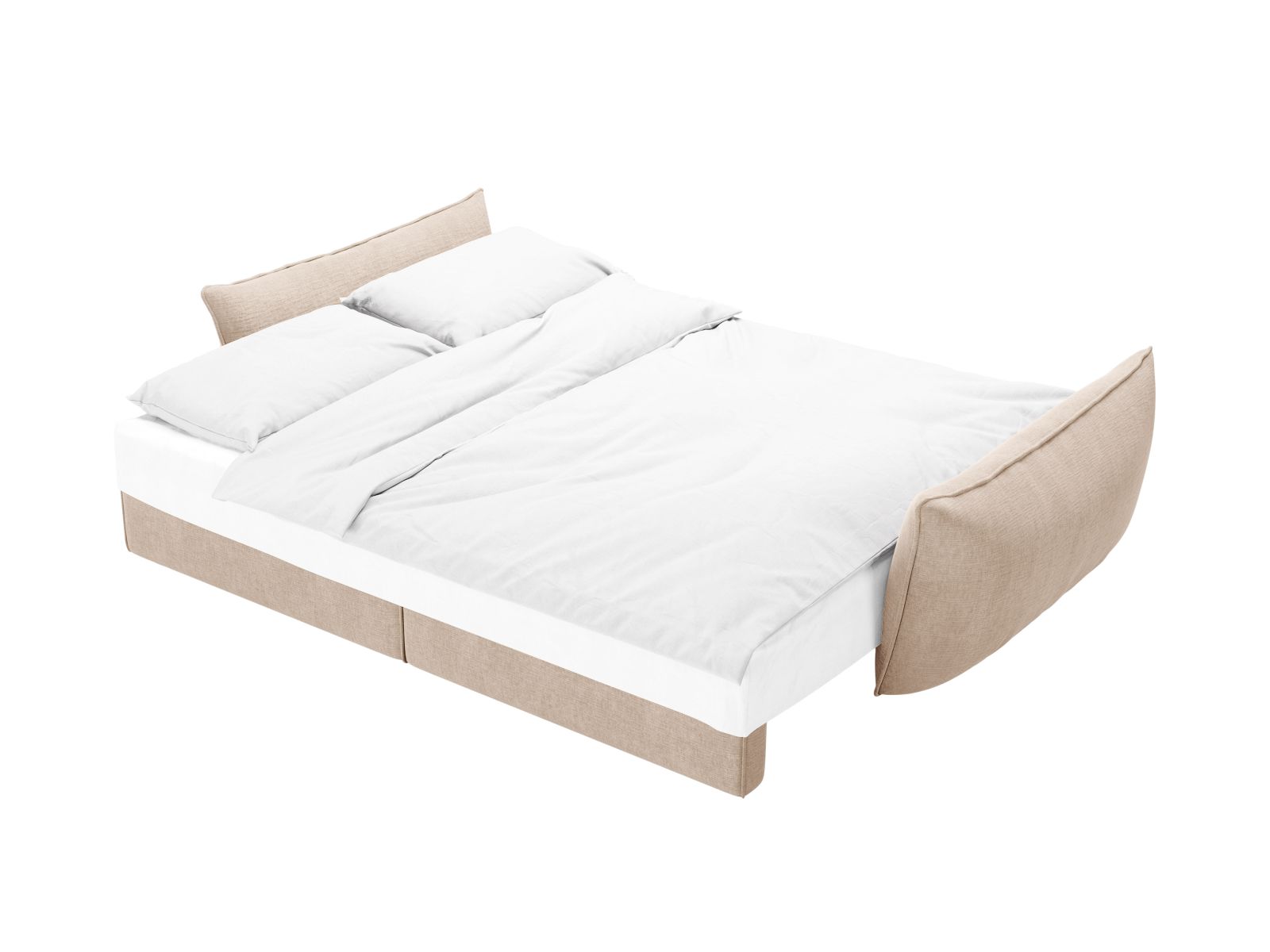 Sofa With Bed Function And Box, "Kaelle", 3 Seats, 244x97x91