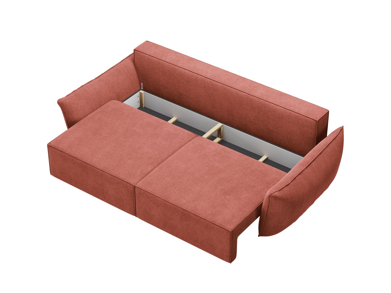 Sofa With Bed Function And Box, "Kaelle", 3 Seats, 244x97x91