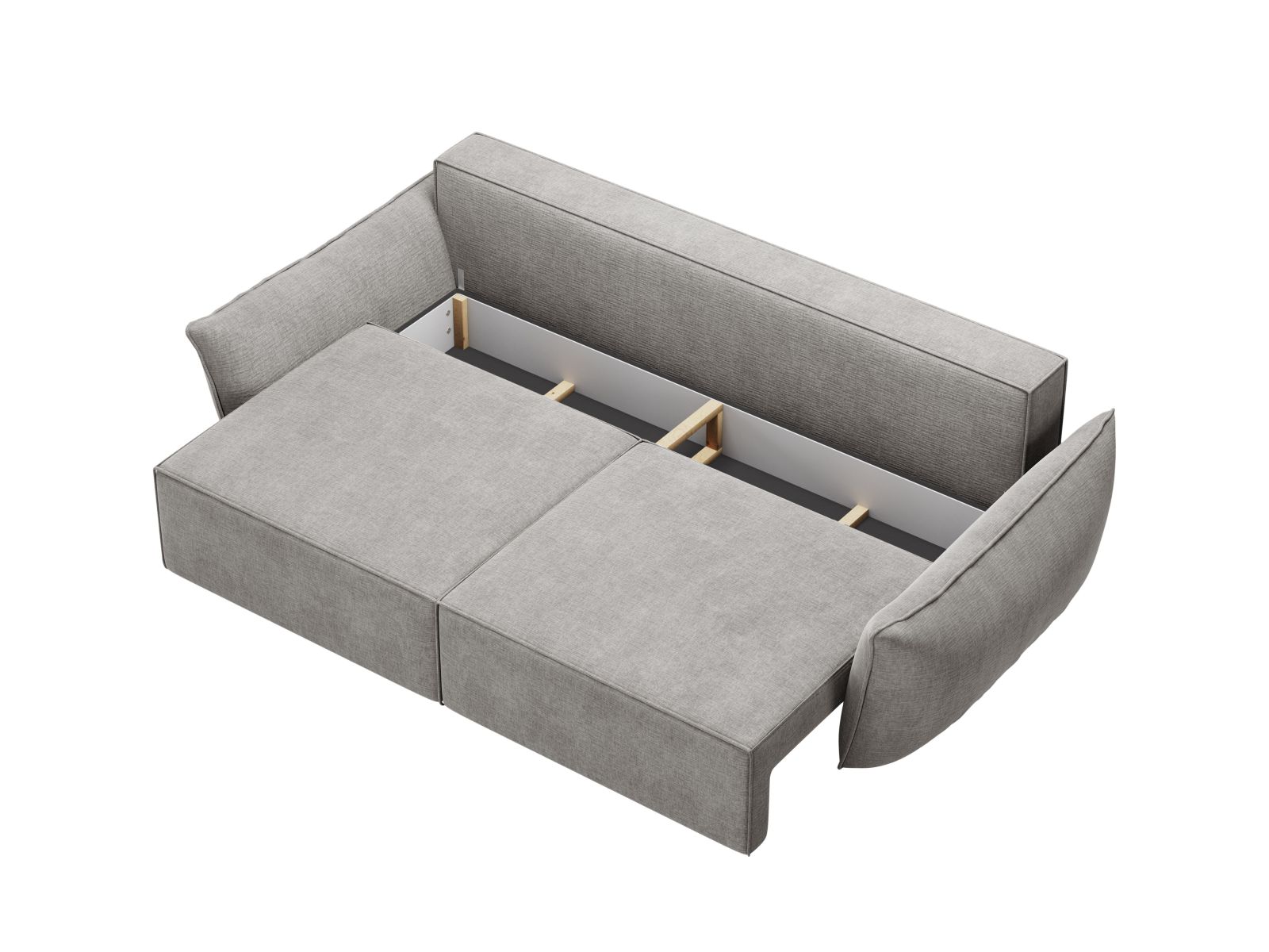 Sofa With Bed Function And Box, "Kaelle", 3 Seats, 244x97x91