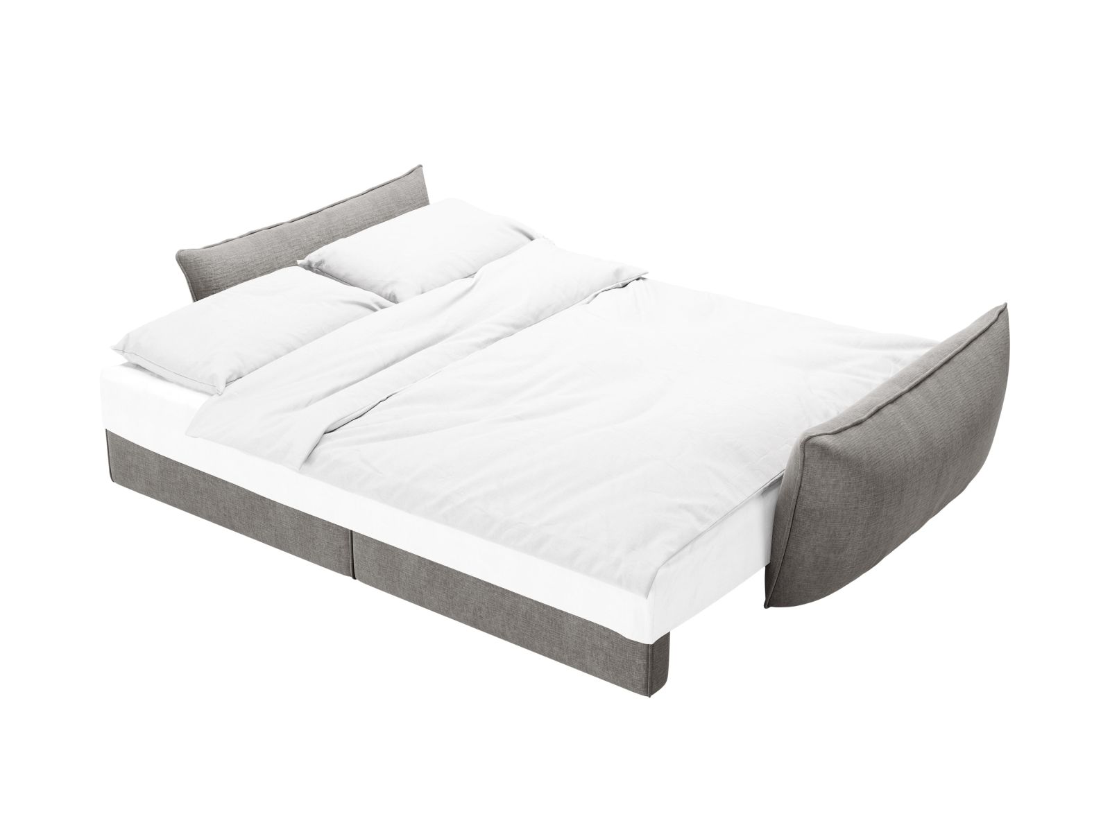 Sofa With Bed Function And Box, "Kaelle", 3 Seats, 244x97x91