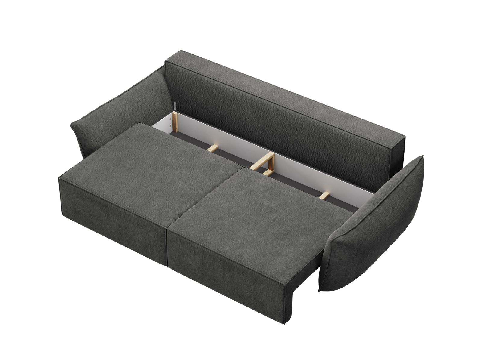 Sofa With Bed Function And Box, "Kaelle", 3 Seats, 244x97x91