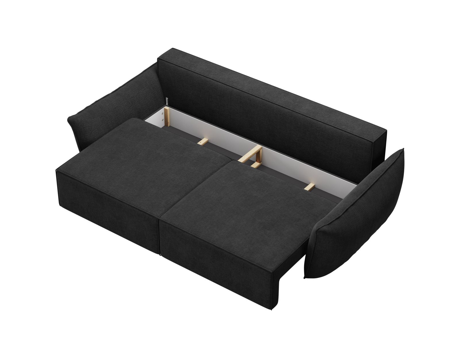 Sofa With Bed Function And Box, "Kaelle", 3 Seats, 244x97x91