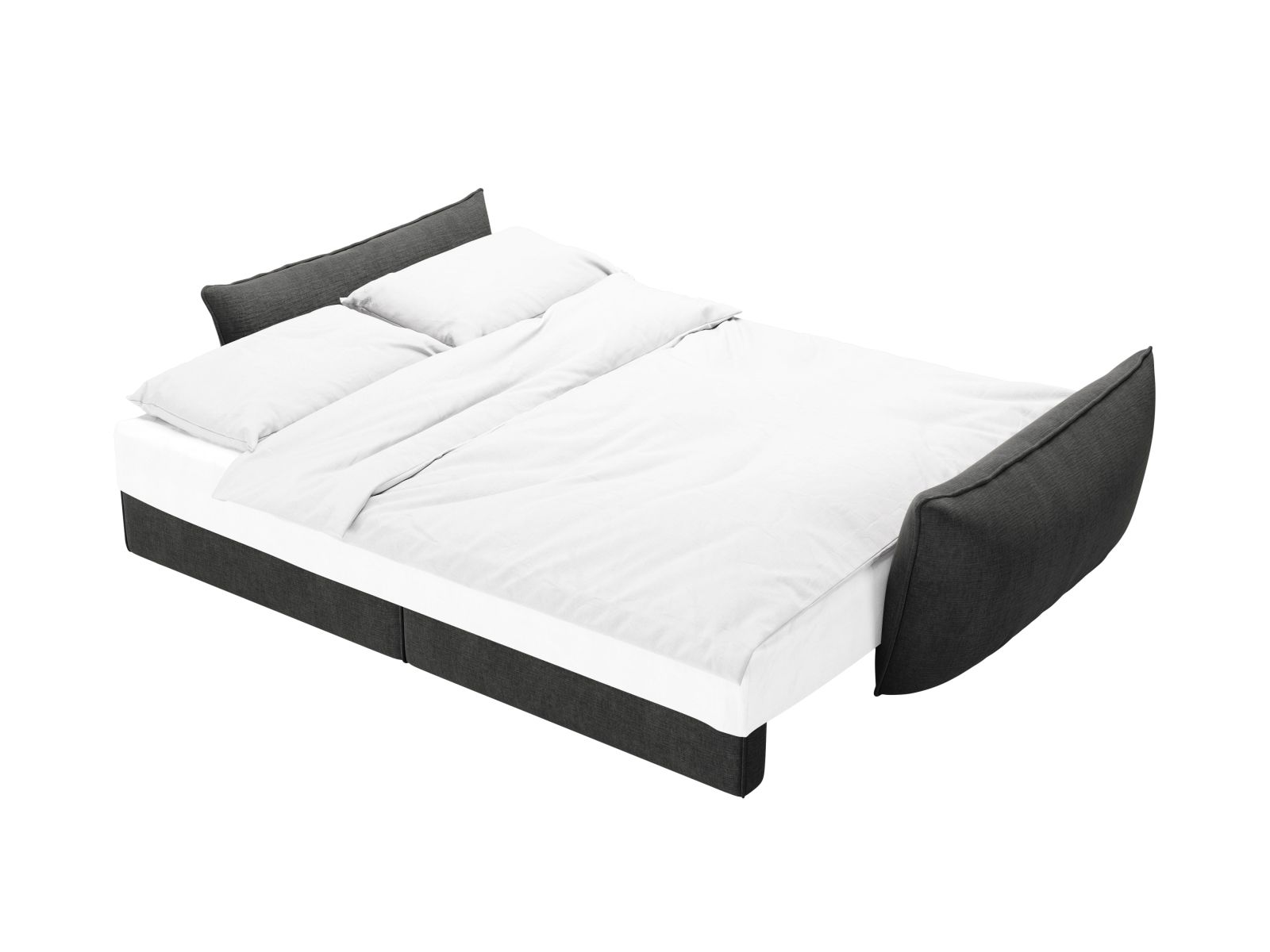 Sofa With Bed Function And Box, "Kaelle", 3 Seats, 244x97x91