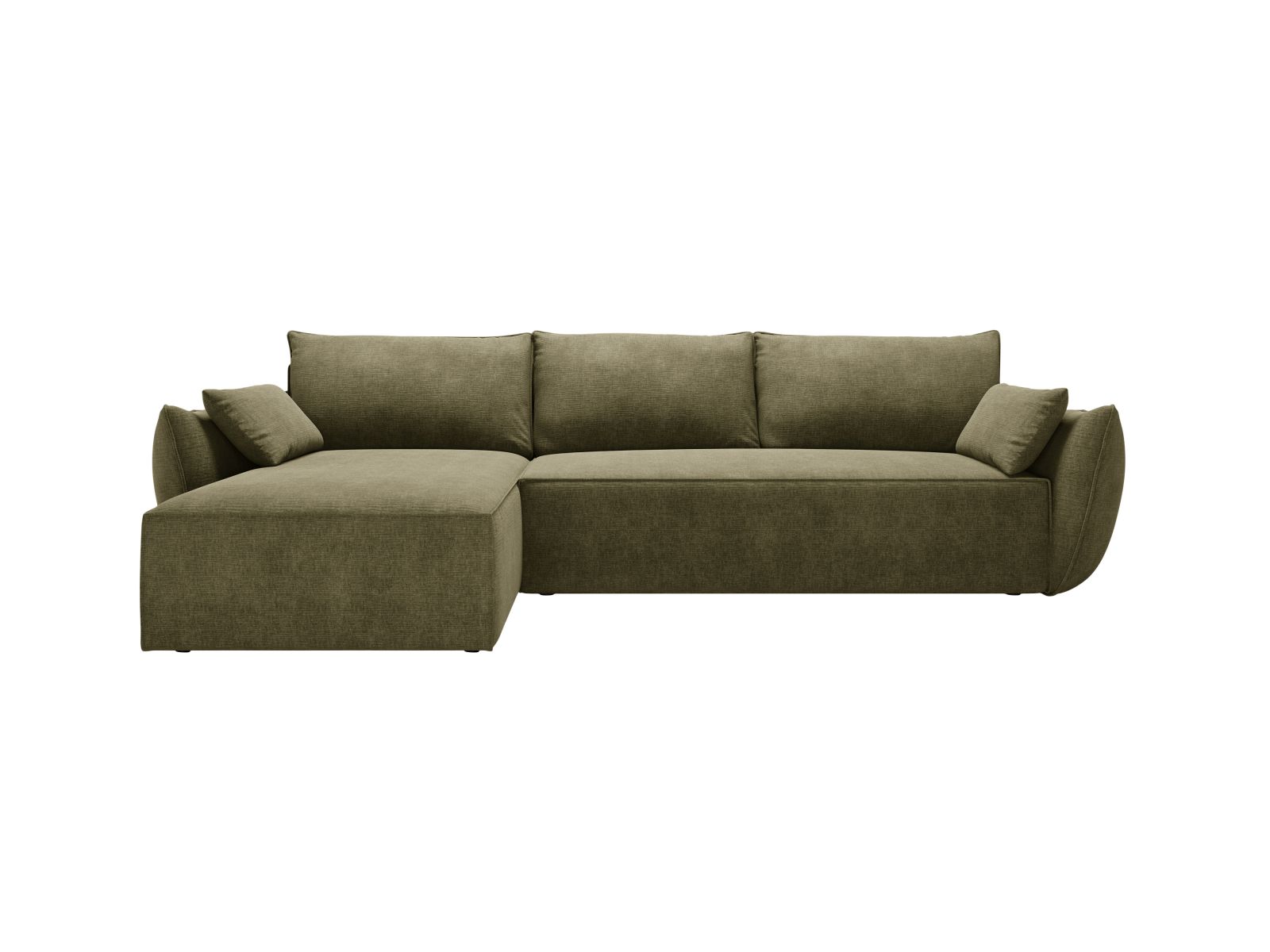 Left Corner Sofa With Bed Function And Box, "Kaelle", 4 Seats, 252x165x87