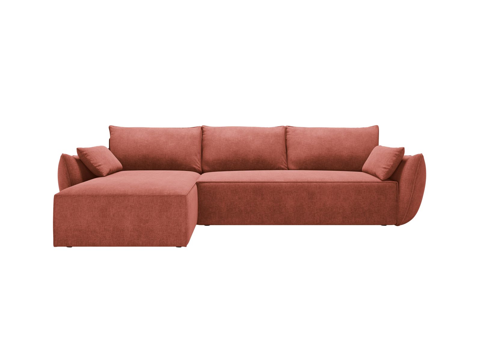 Left Corner Sofa With Bed Function And Box, "Kaelle", 4 Seats, 252x165x87