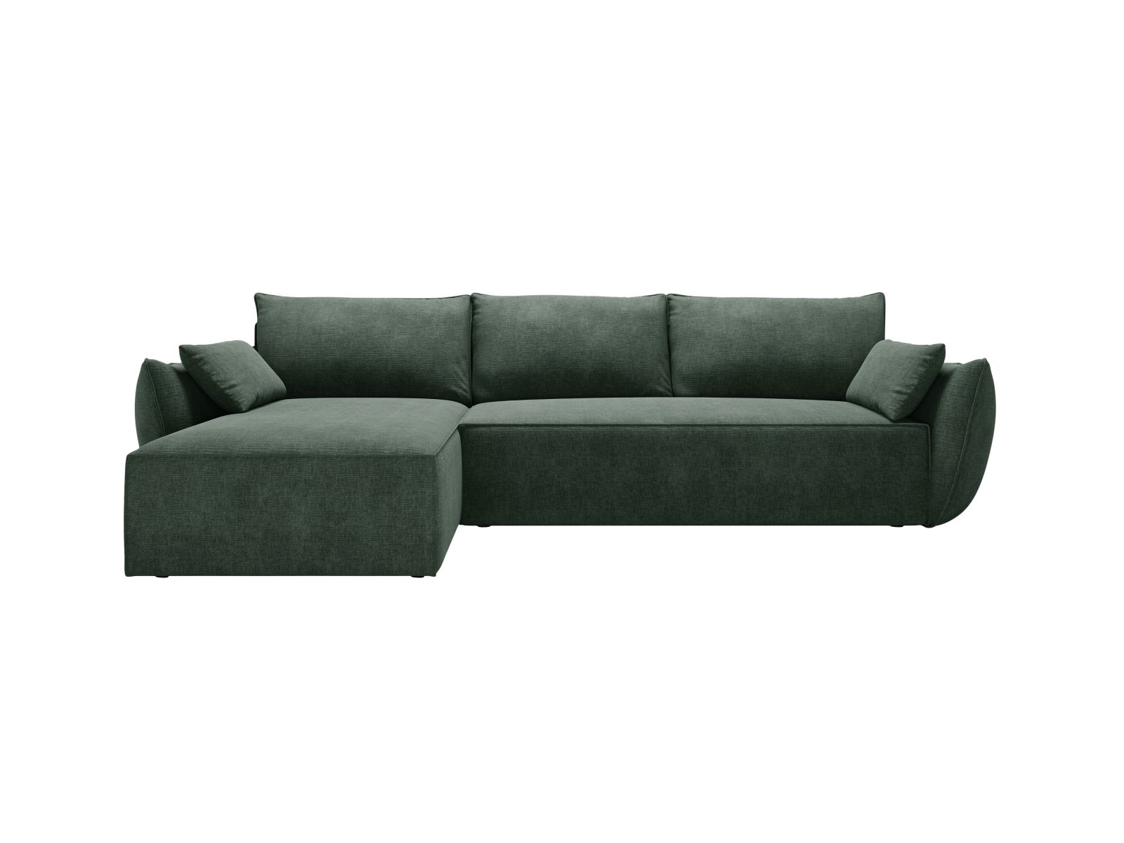 Left Corner Sofa With Bed Function And Box, "Kaelle", 4 Seats, 252x165x87