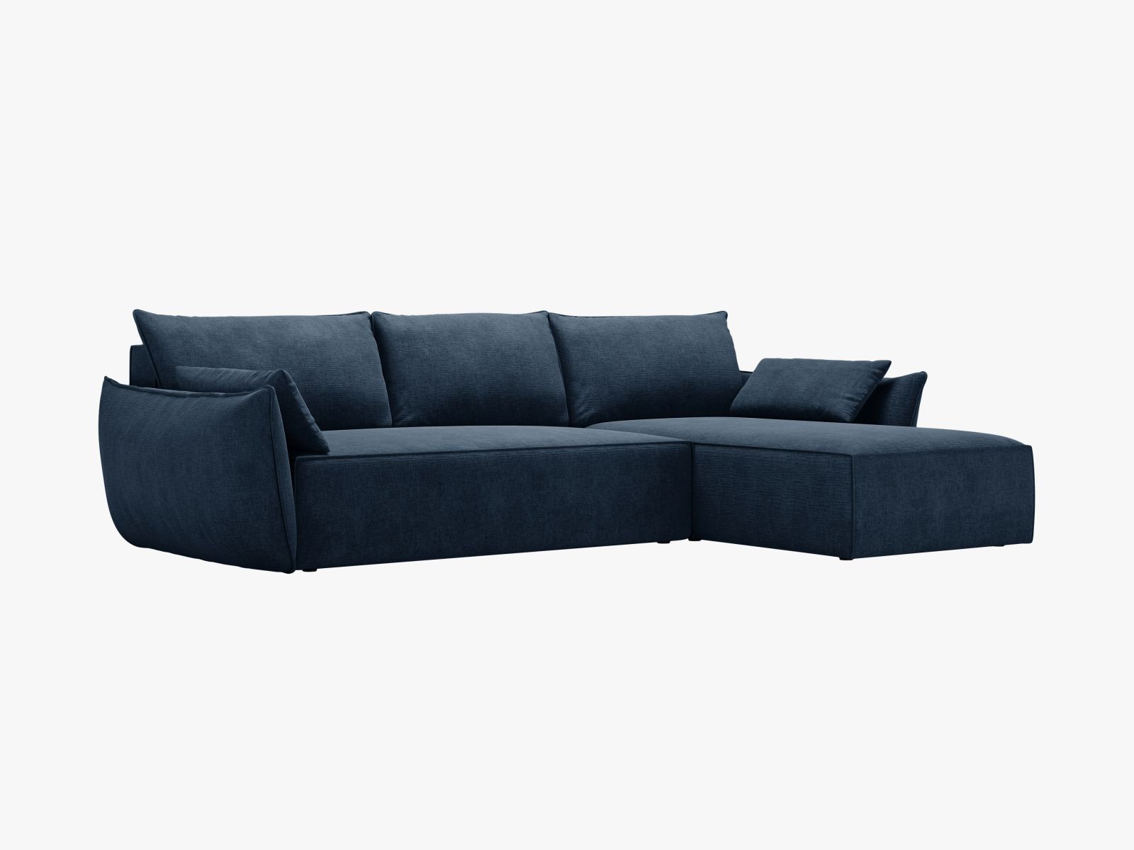 Left Corner Sofa With Bed Function And Box, "Kaelle", 4 Seats, 252x165x87