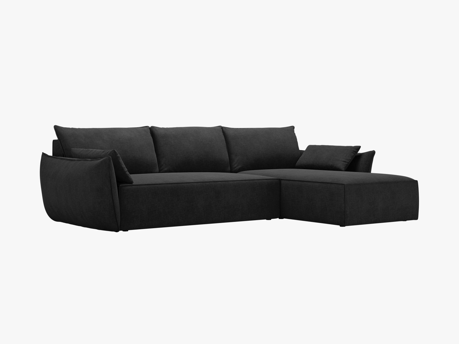 Left Corner Sofa With Bed Function And Box, "Kaelle", 4 Seats, 252x165x87