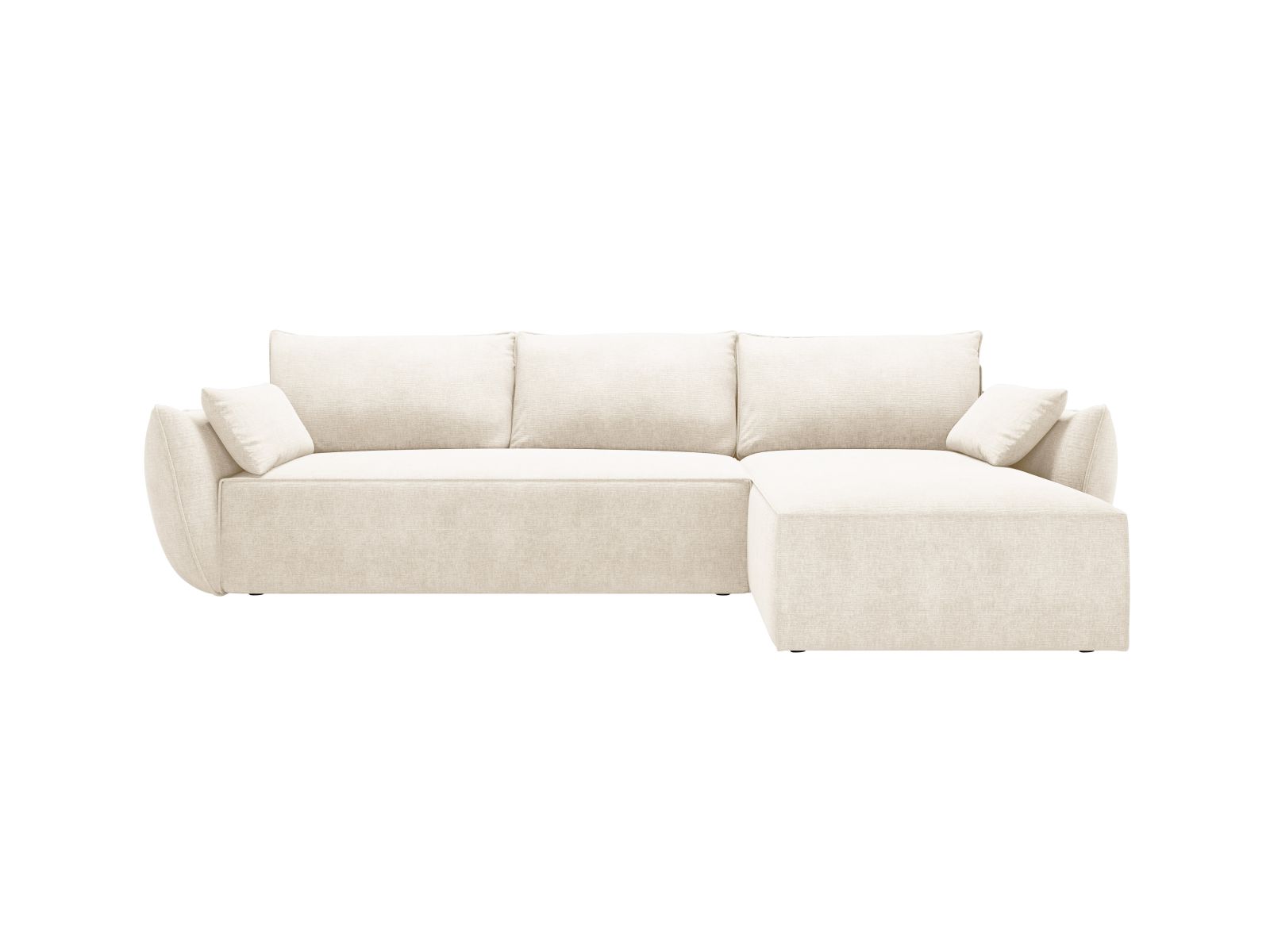 Right Corner Sofa With Bed Function And Box, "Kaelle", 4 Seats, 252x165x87