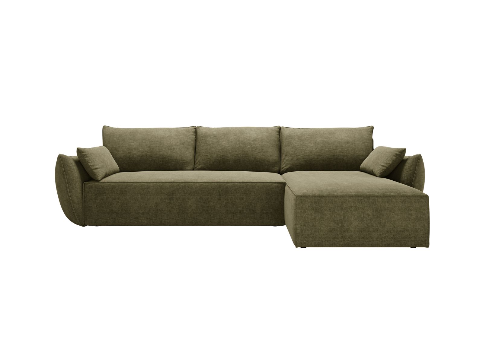 Right Corner Sofa With Bed Function And Box, "Kaelle", 4 Seats, 252x165x87