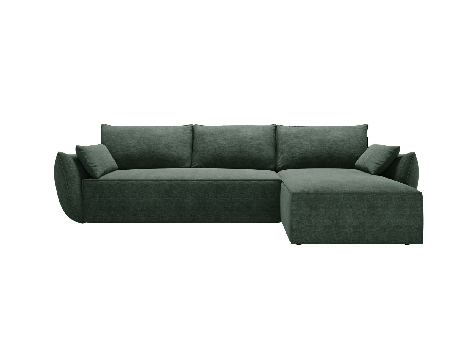 Right Corner Sofa With Bed Function And Box, "Kaelle", 4 Seats, 252x165x87