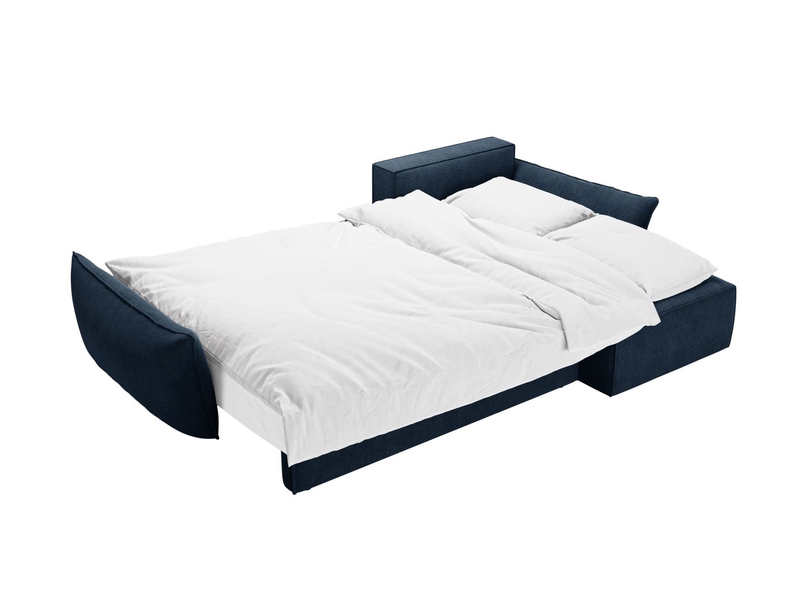 Right Corner Sofa With Bed Function And Box, "Kaelle", 4 Seats, 252x165x87