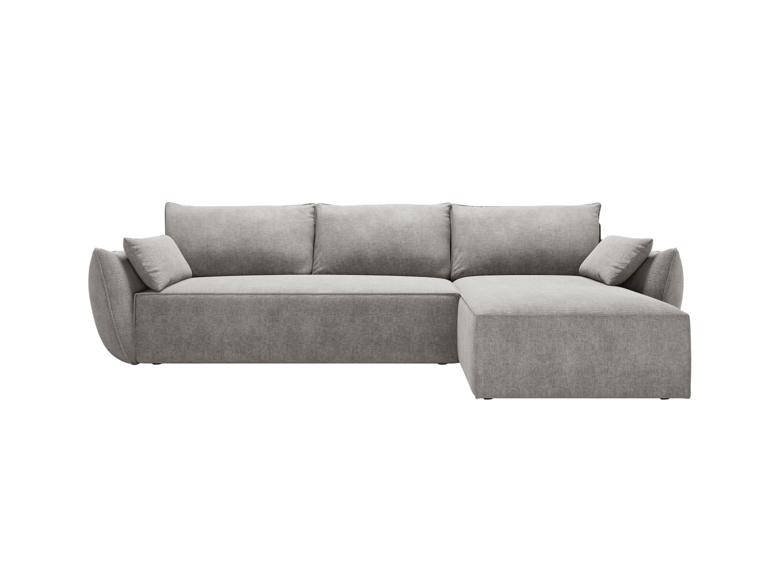 Right Corner Sofa With Bed Function And Box, "Kaelle", 4 Seats, 252x165x87