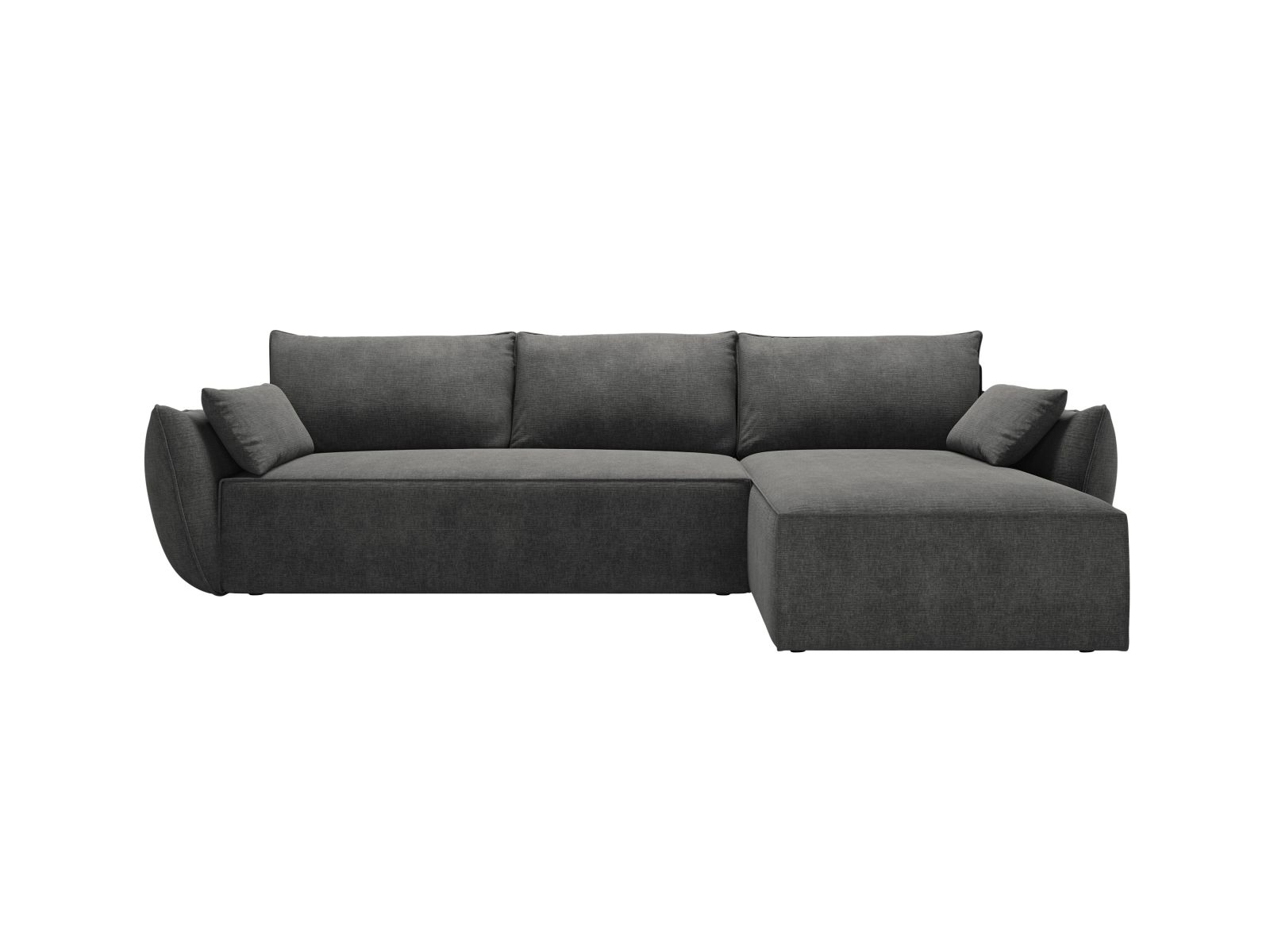 Right Corner Sofa With Bed Function And Box, "Kaelle", 4 Seats, 252x165x87