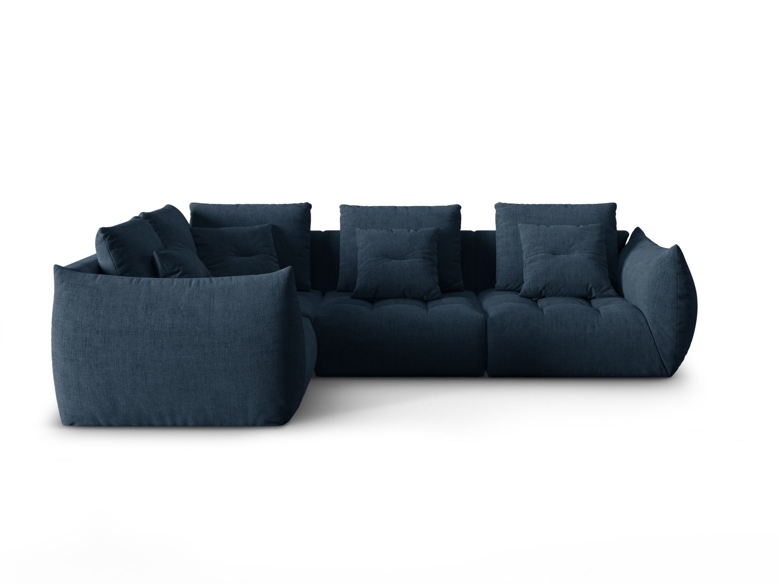 Modular Left Corner Sofa, "Bloom", 3 Seats, 316x222x97
