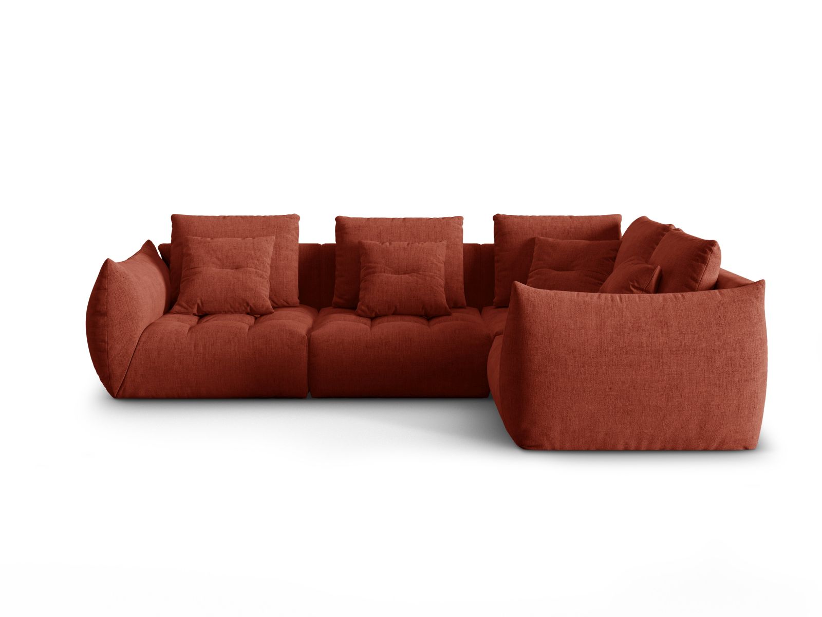 Modular Right Corner Sofa, "Bloom", 3 Seats, 316x222x97