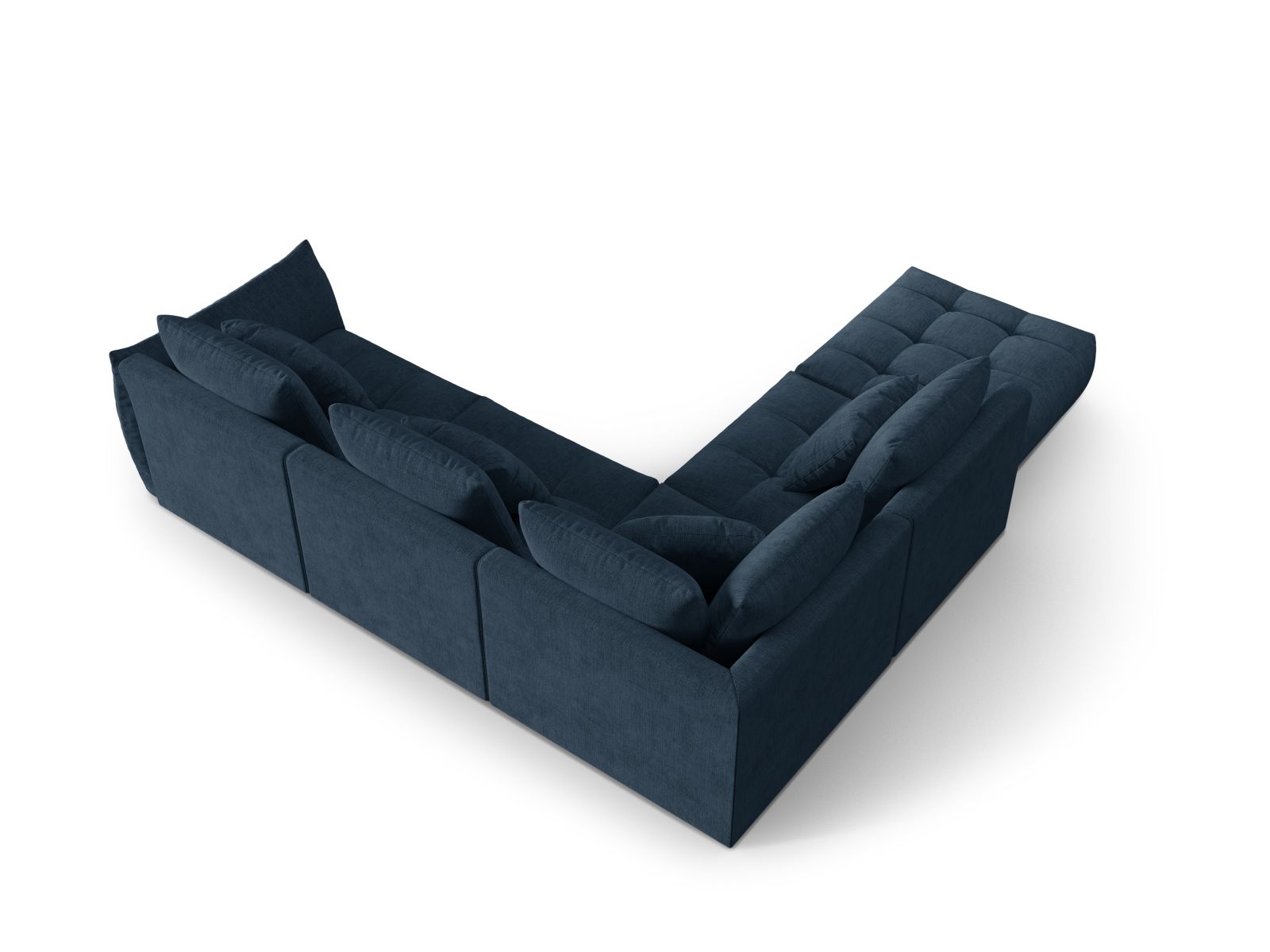Modular Left Corner Sofa, "Bloom", 4 Seats, 316x307x97