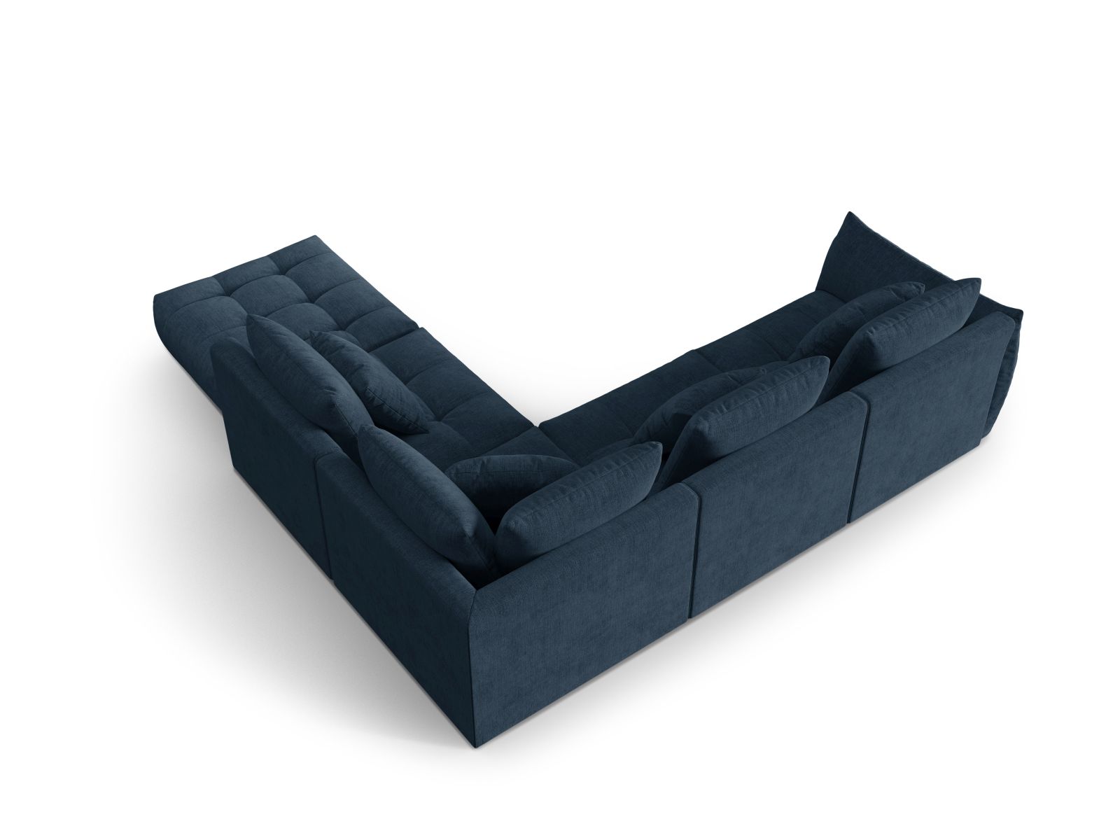 Modular Right Corner Sofa, "Bloom", 4 Seats, 316x307x97