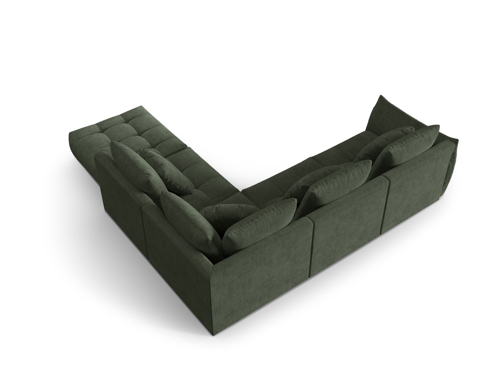 Modular Right Corner Sofa, "Bloom", 4 Seats, 316x307x97
