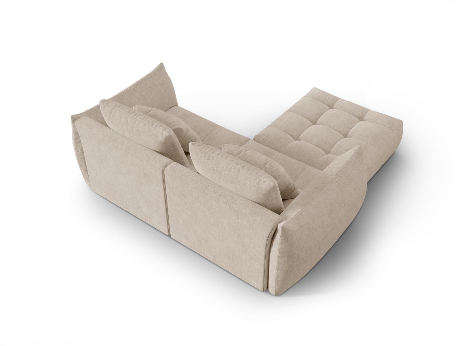Modular Sofa, "Bloom", 3 Seats, 232x214x97