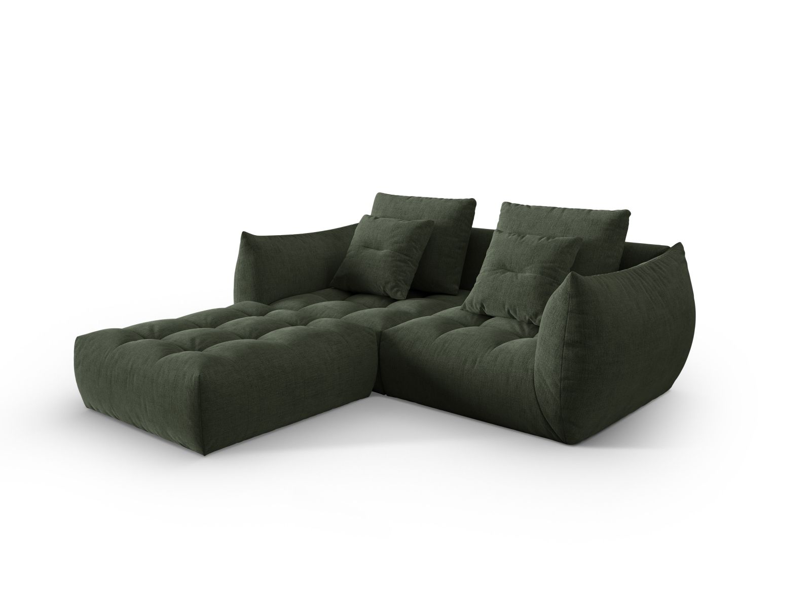 Modular Sofa, "Bloom", 3 Seats, 232x214x97