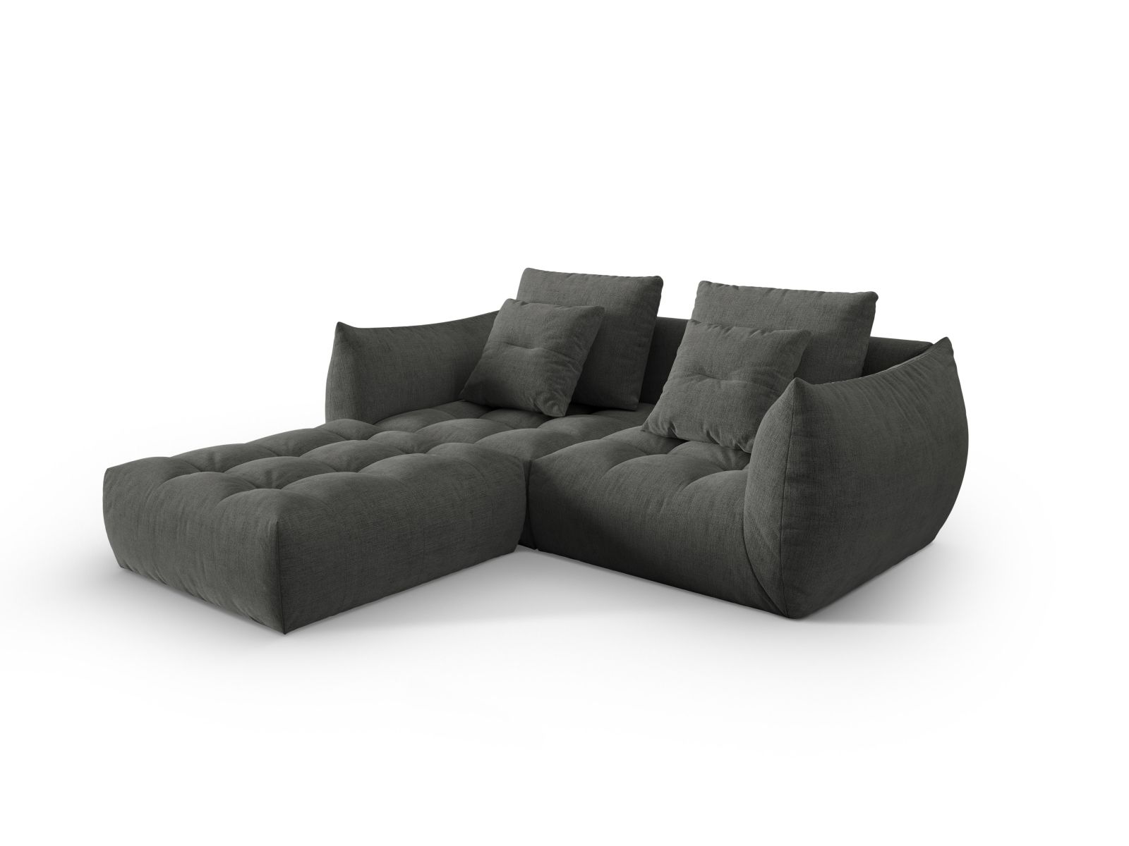Modular Sofa, "Bloom", 3 Seats, 232x214x97