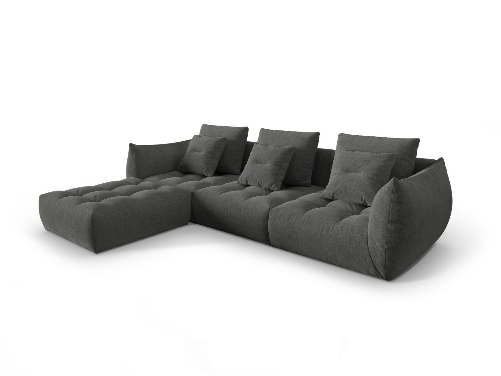 Modular Sofa, "Bloom", 2 Seats, 327x214x97