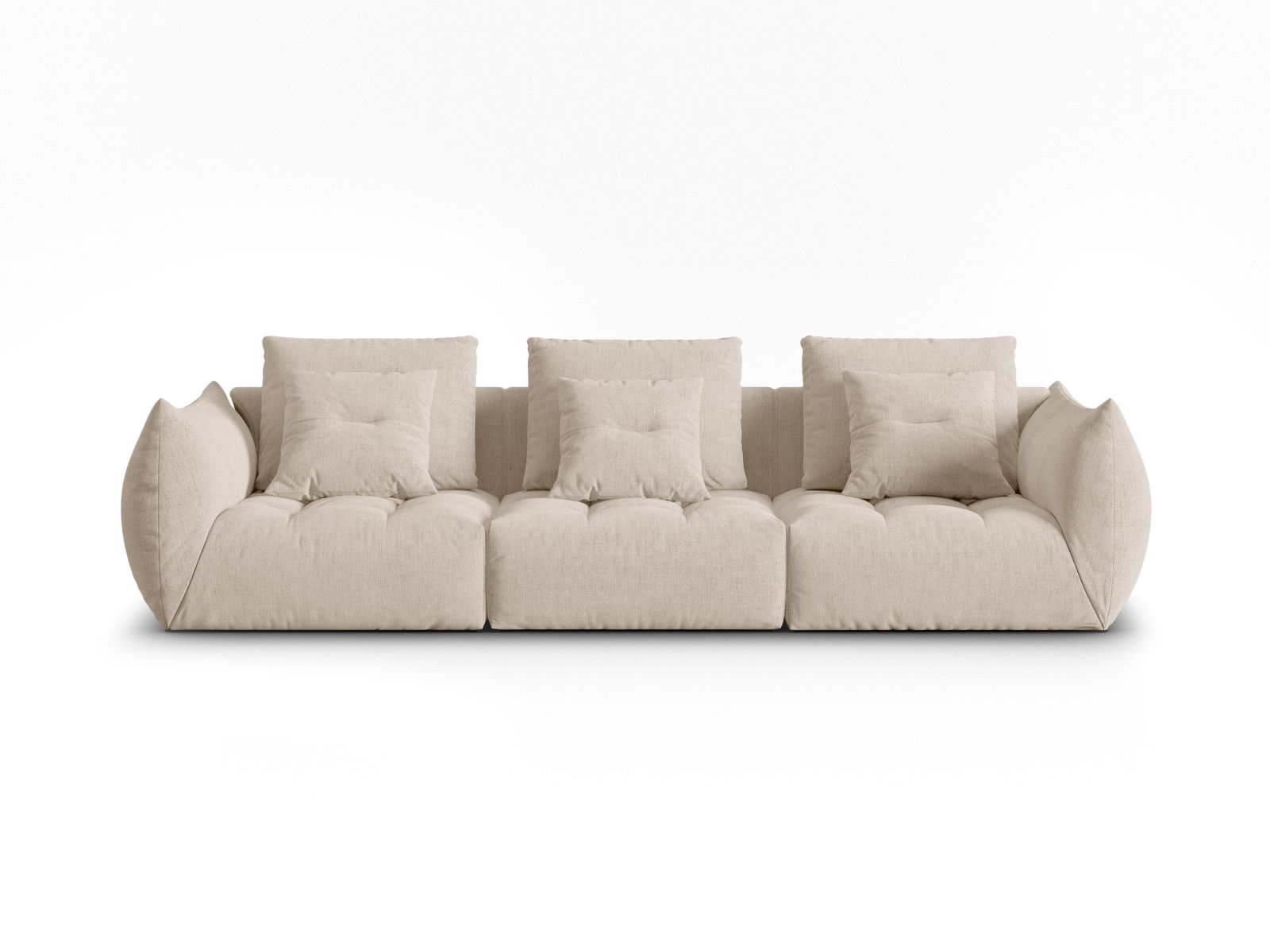 Modular Sofa, "Bloom", 4 Seats, 327x107x97