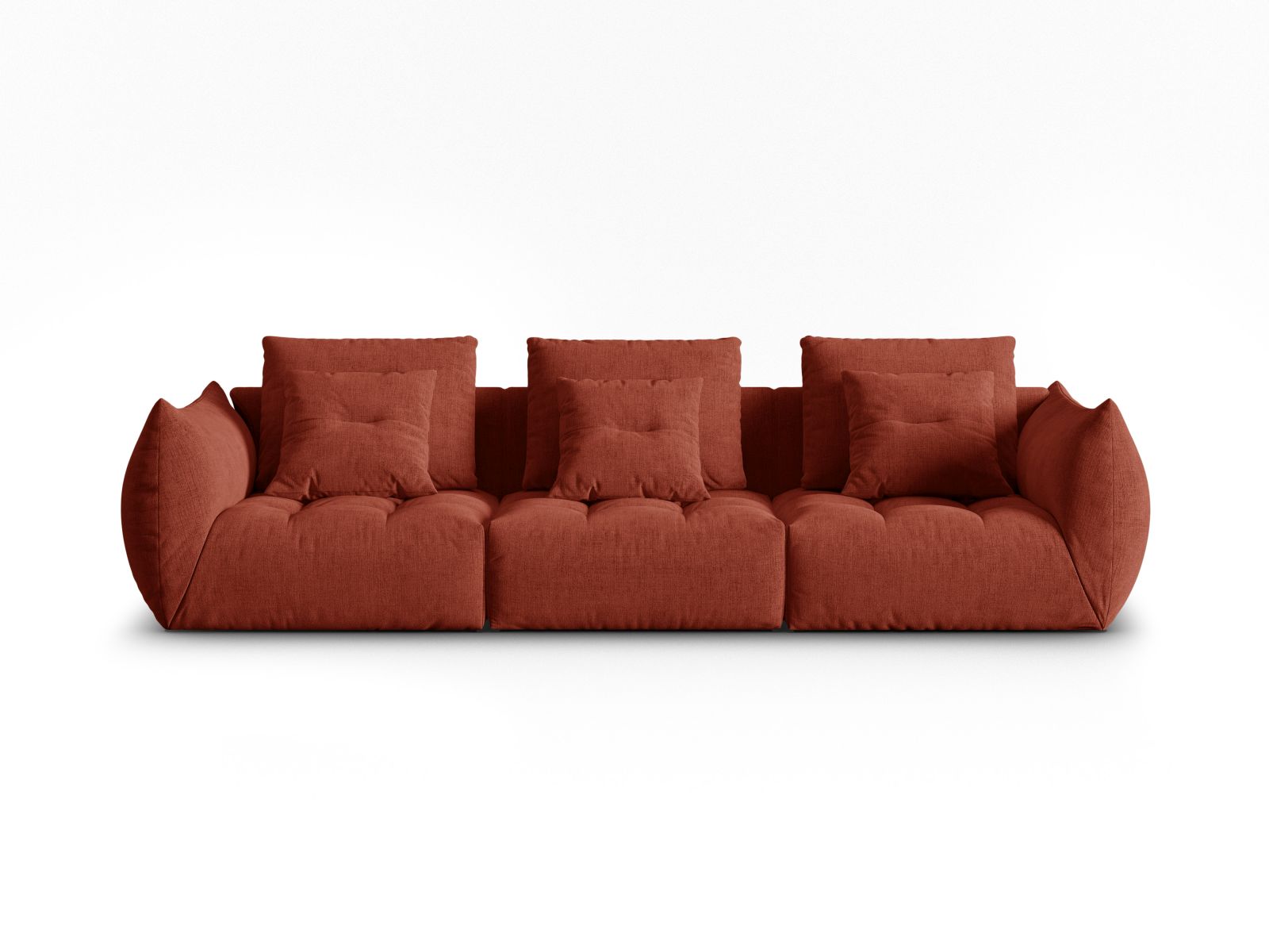 Modular Sofa, "Bloom", 4 Seats, 327x107x97